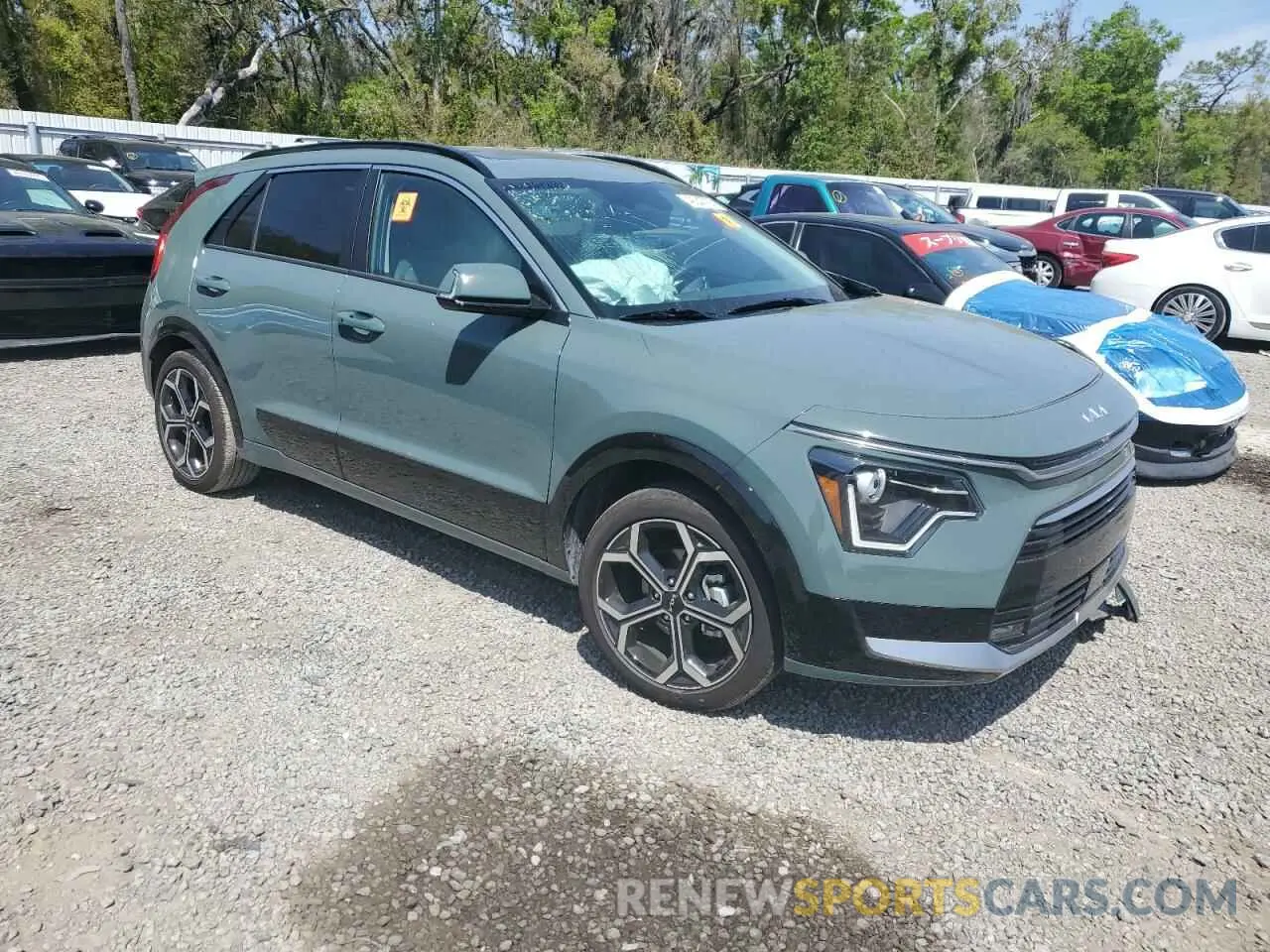 4 Photograph of a damaged car KNDCR3LE9R5188111 KIA NIRO 2024