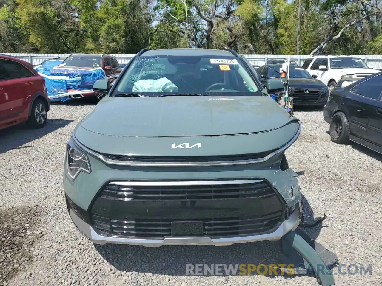 5 Photograph of a damaged car KNDCR3LE9R5188111 KIA NIRO 2024