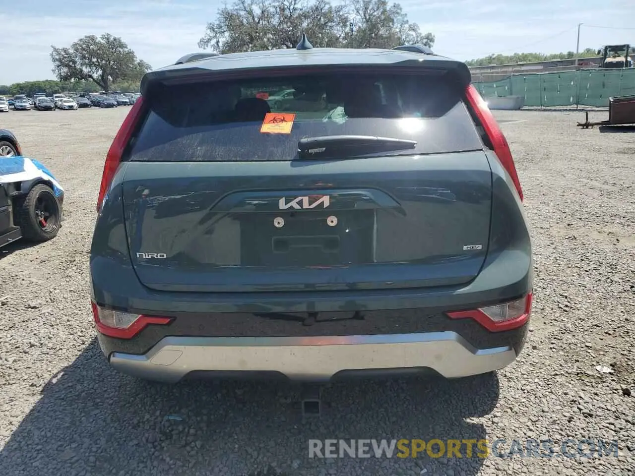 6 Photograph of a damaged car KNDCR3LE9R5188111 KIA NIRO 2024