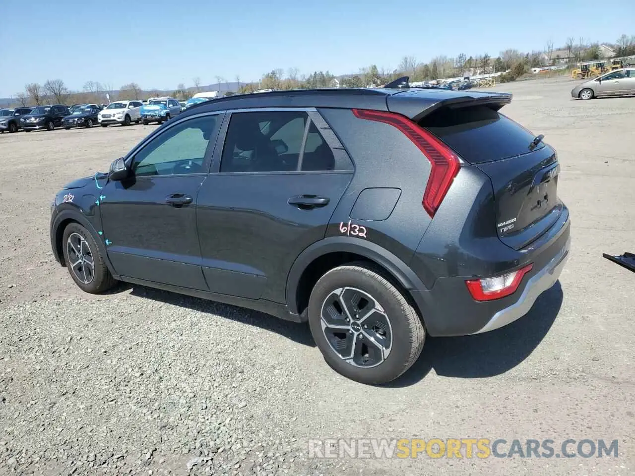 2 Photograph of a damaged car KNDCS3LF8R5138345 KIA NIRO 2024