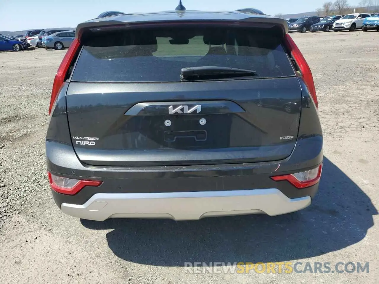 6 Photograph of a damaged car KNDCS3LF8R5138345 KIA NIRO 2024