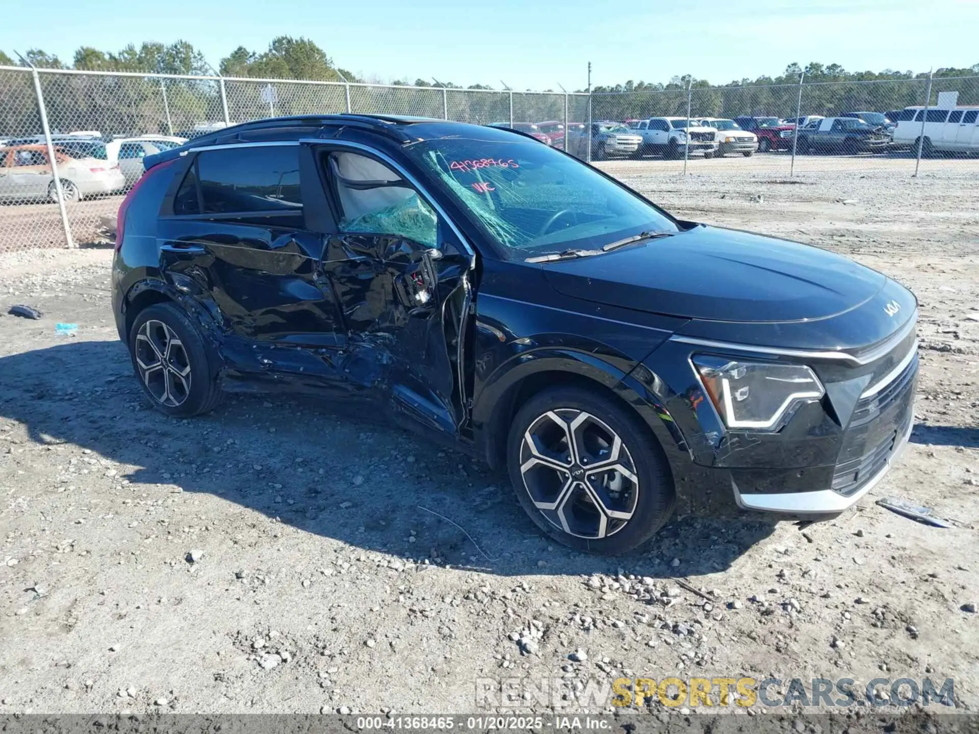 1 Photograph of a damaged car KNDCT3LE3R5135227 KIA NIRO 2024