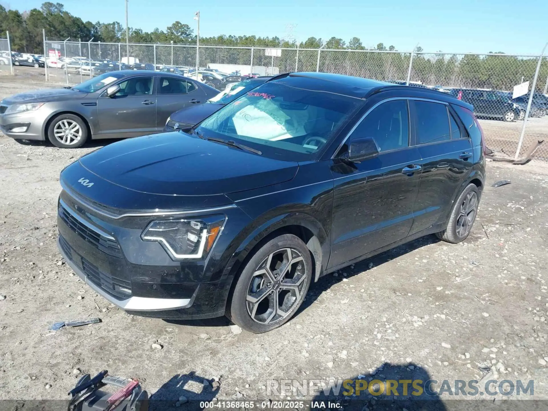 2 Photograph of a damaged car KNDCT3LE3R5135227 KIA NIRO 2024
