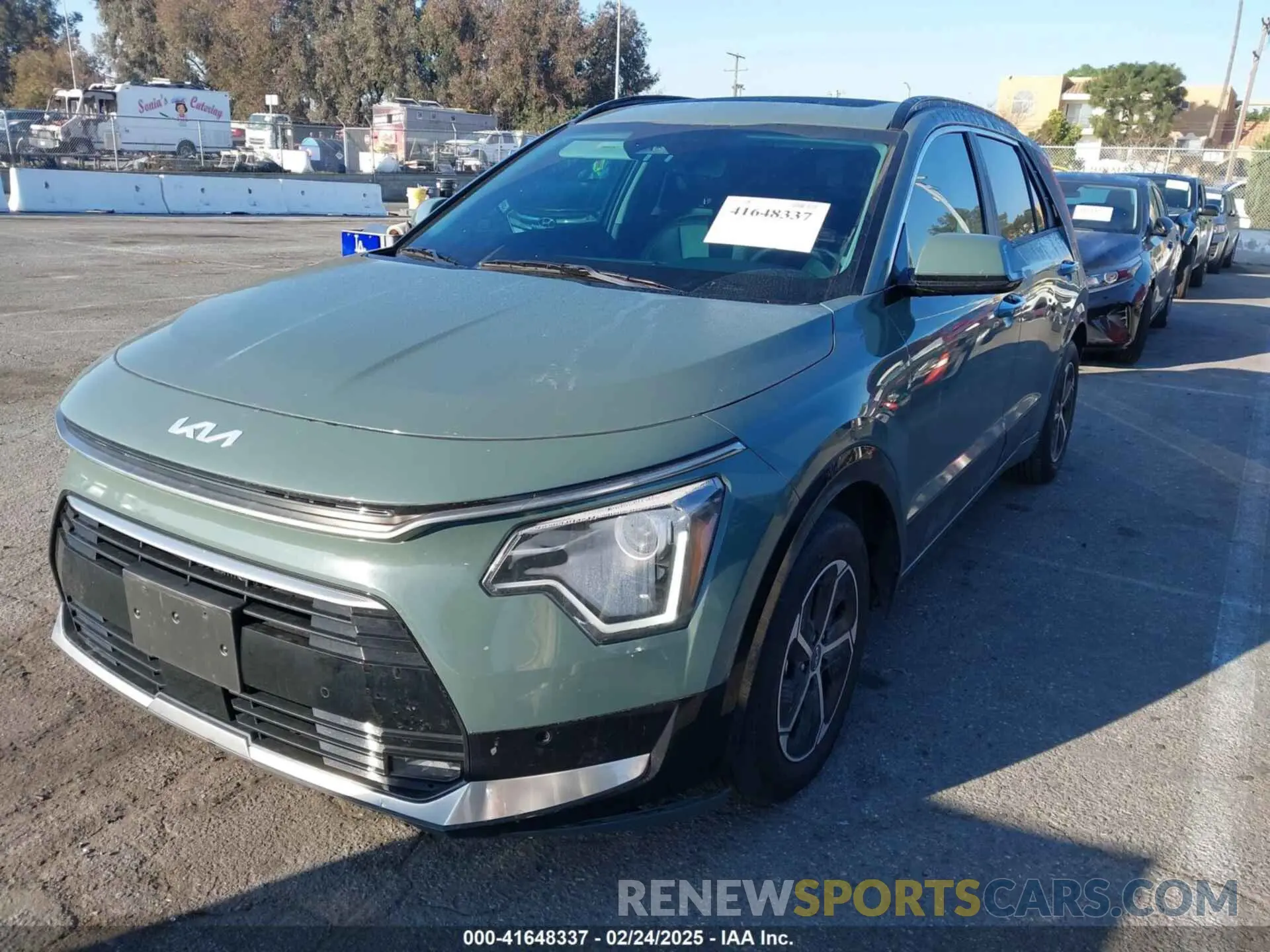 2 Photograph of a damaged car KNDCT3LE5R5125041 KIA NIRO 2024