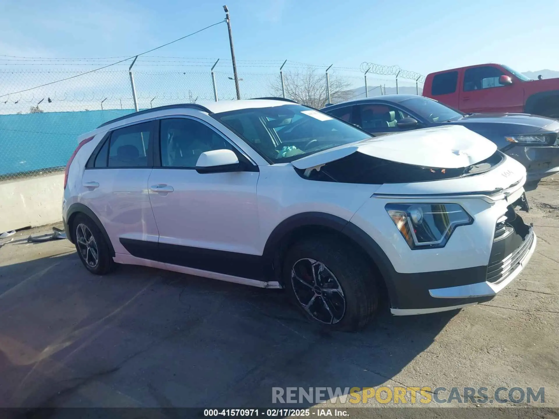 13 Photograph of a damaged car KNDCP3LE6S5218628 KIA NIRO 2025