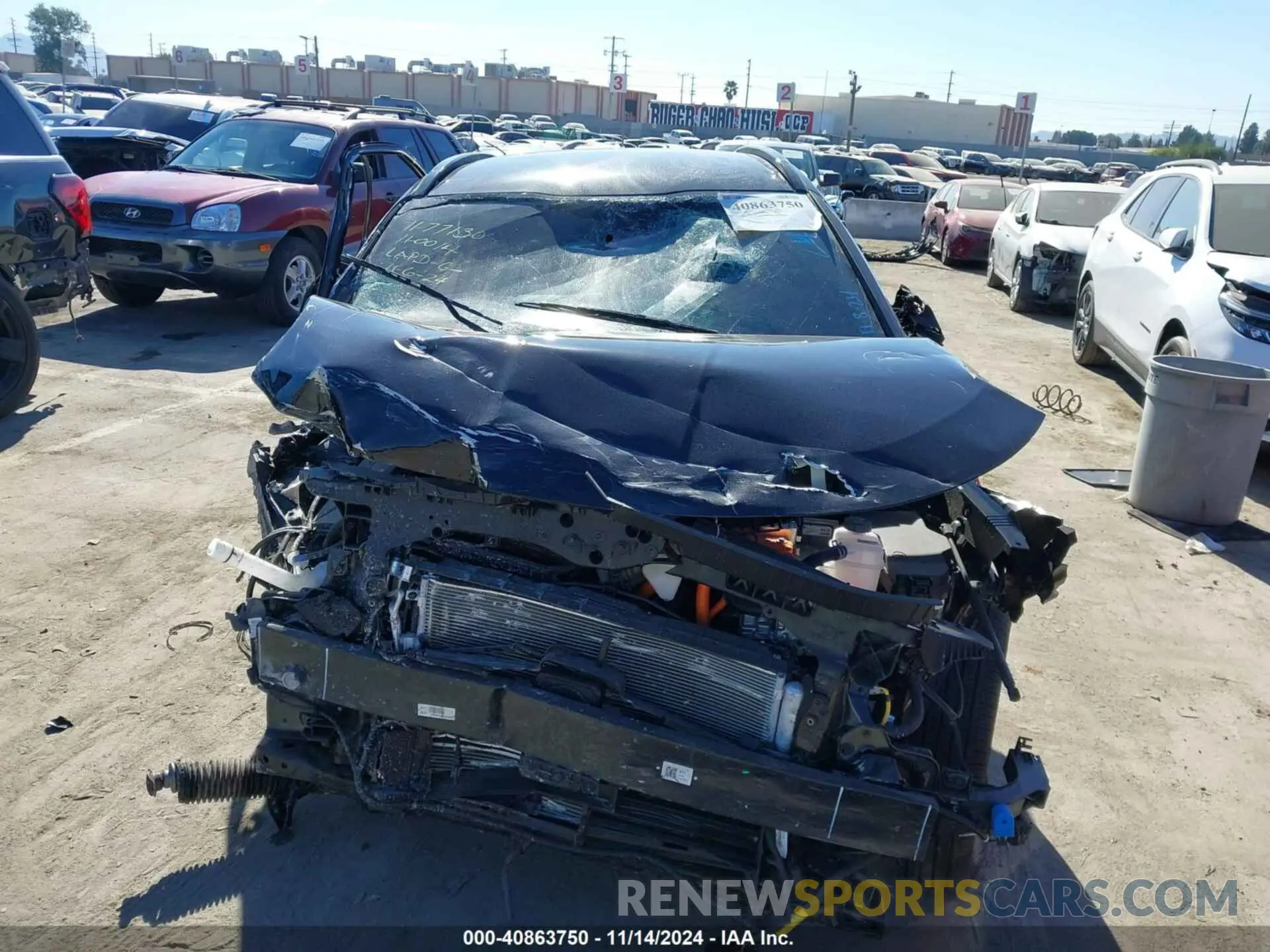 11 Photograph of a damaged car KNDCR3LE4S5217388 KIA NIRO 2025