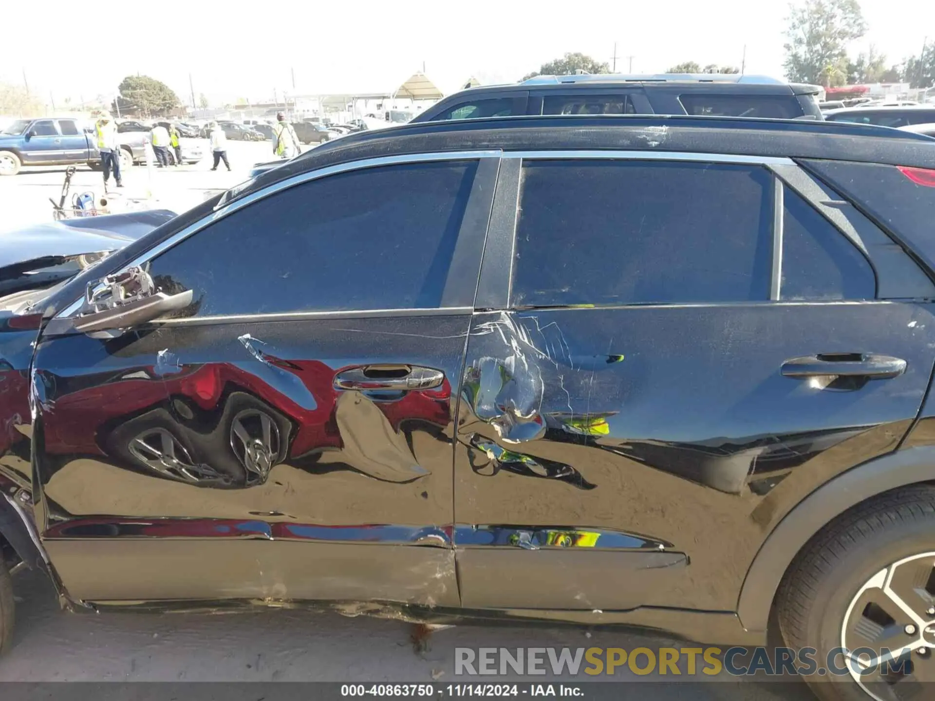 13 Photograph of a damaged car KNDCR3LE4S5217388 KIA NIRO 2025