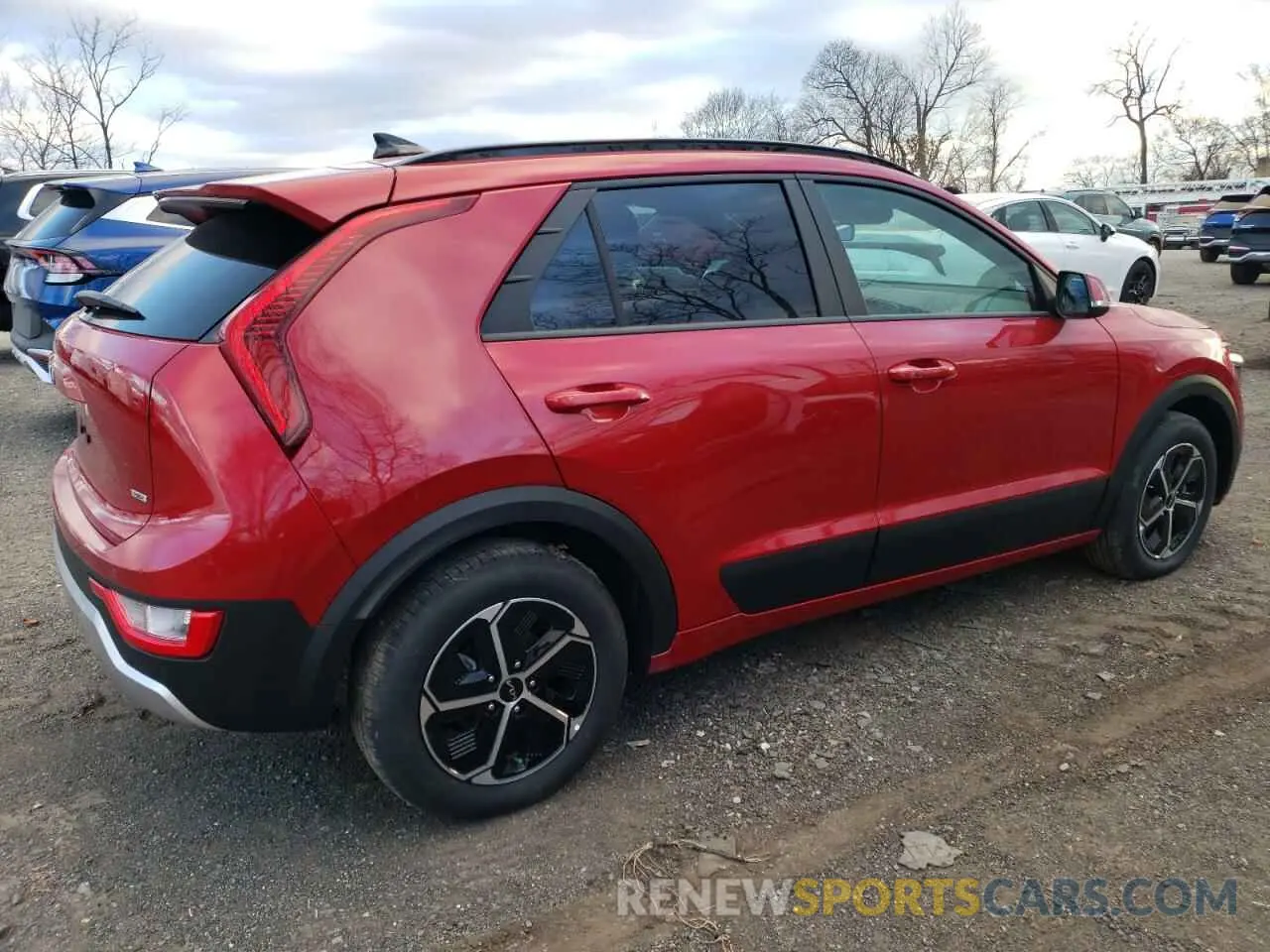 3 Photograph of a damaged car KNDCR3LE6S5213763 KIA NIRO 2025