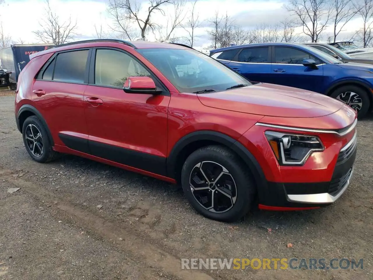 4 Photograph of a damaged car KNDCR3LE6S5213763 KIA NIRO 2025