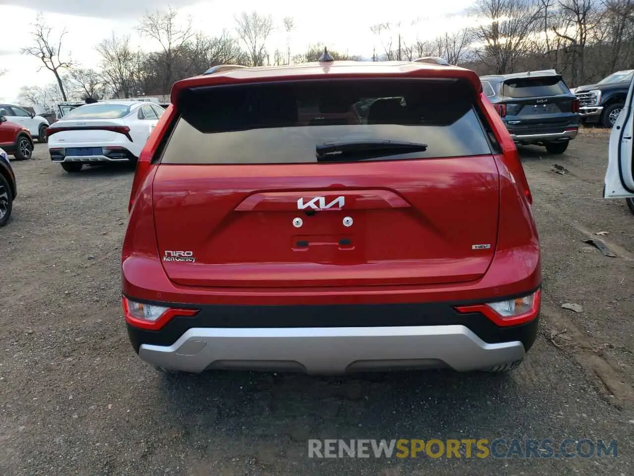 6 Photograph of a damaged car KNDCR3LE6S5213763 KIA NIRO 2025