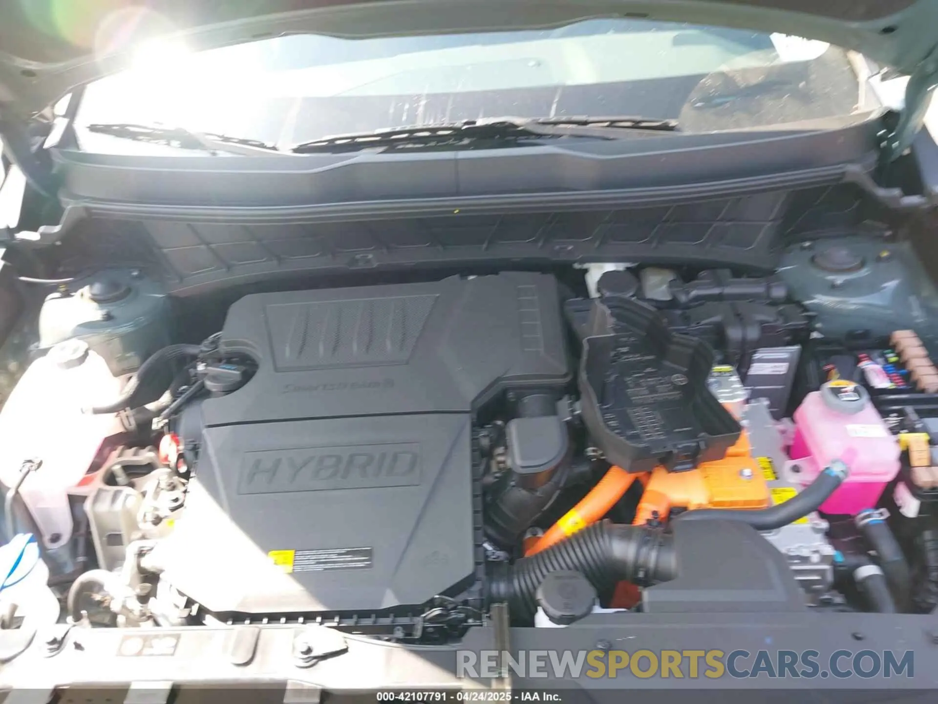 10 Photograph of a damaged car KNDCR3LE7S5234184 KIA NIRO 2025