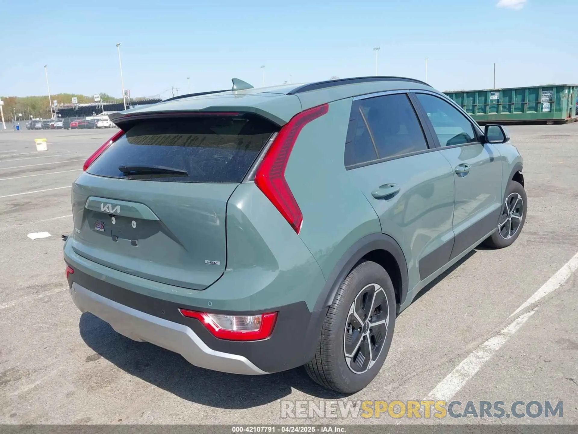 4 Photograph of a damaged car KNDCR3LE7S5234184 KIA NIRO 2025
