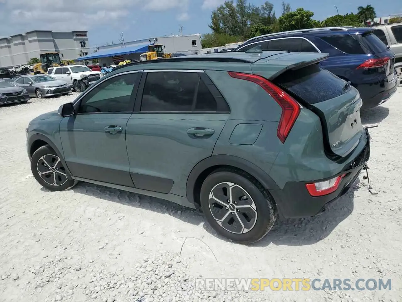 2 Photograph of a damaged car KNDCR3LE8S5236297 KIA NIRO 2025