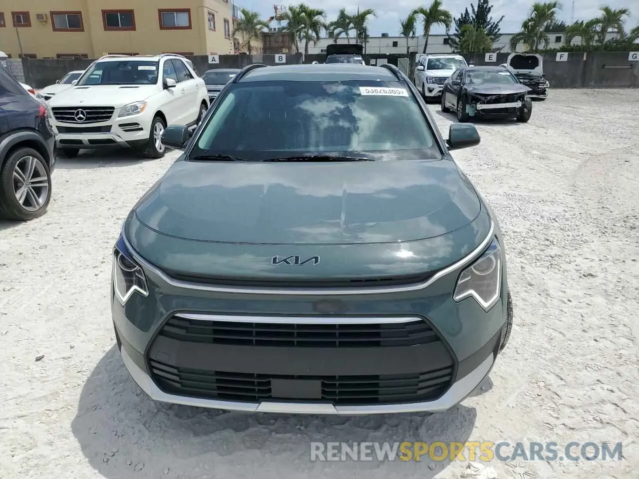 5 Photograph of a damaged car KNDCR3LE8S5236297 KIA NIRO 2025