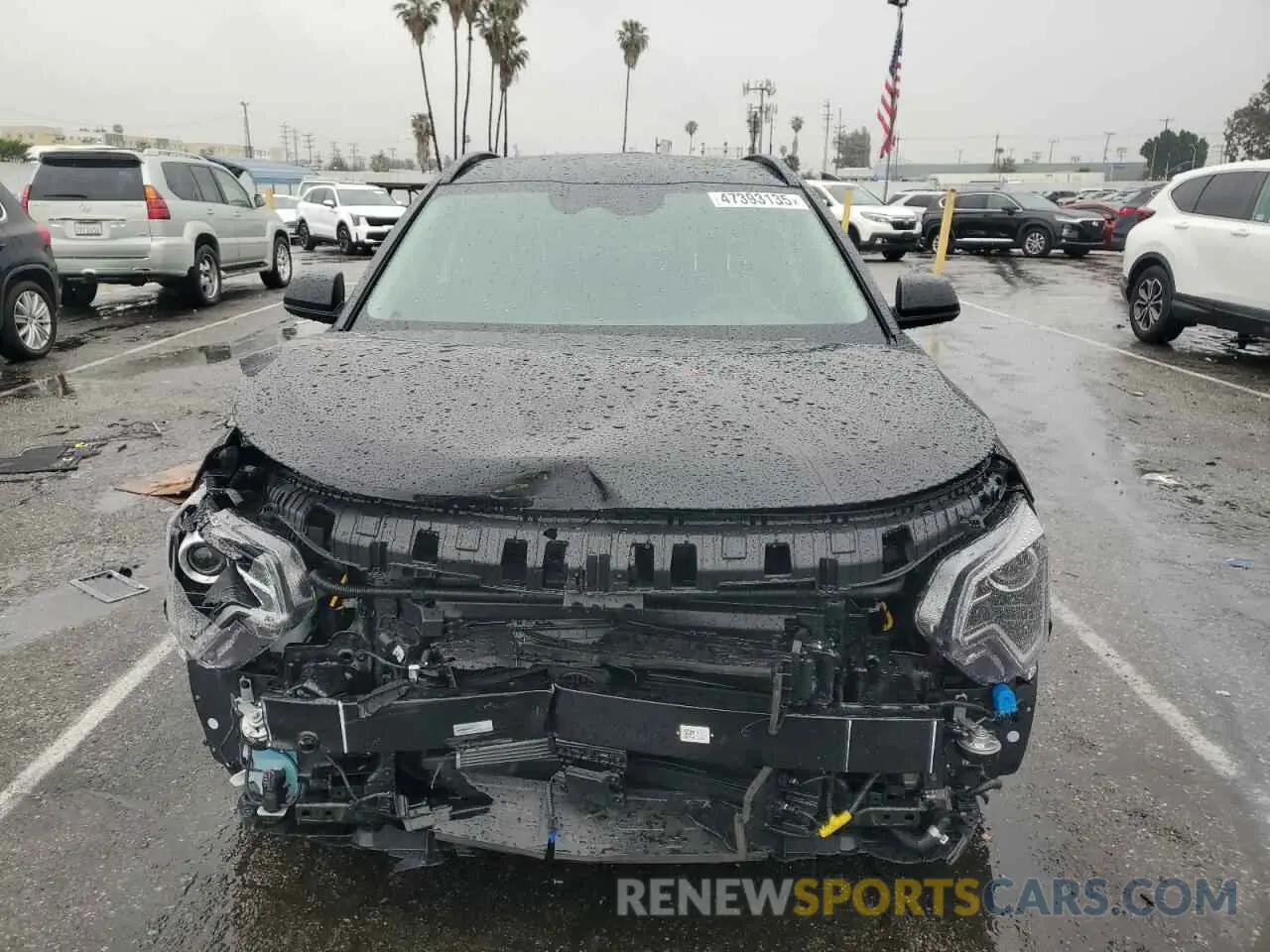 5 Photograph of a damaged car KNDCS3LF9S5239657 KIA NIRO 2025