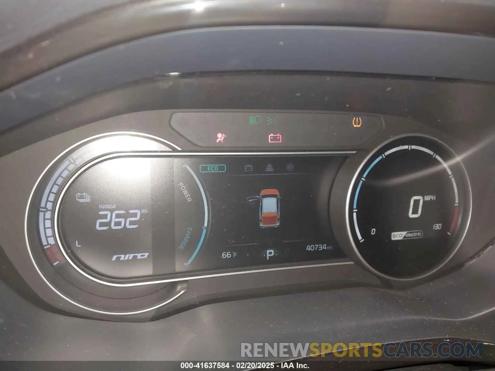 7 Photograph of a damaged car KNDCC3LG4L5040684 KIA NIRO EV 2020