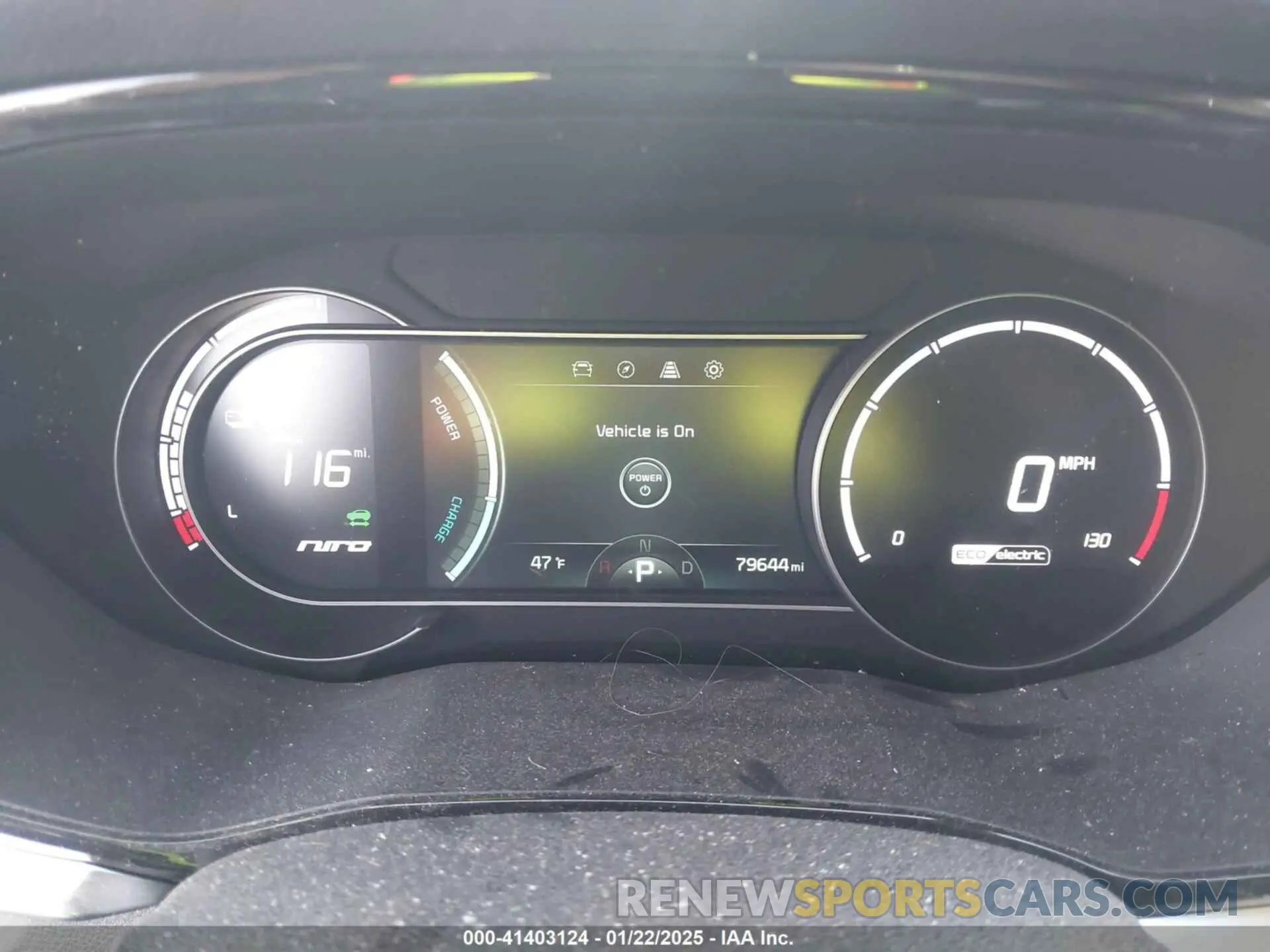 7 Photograph of a damaged car KNDCE3LG3L5036443 KIA NIRO EV 2020