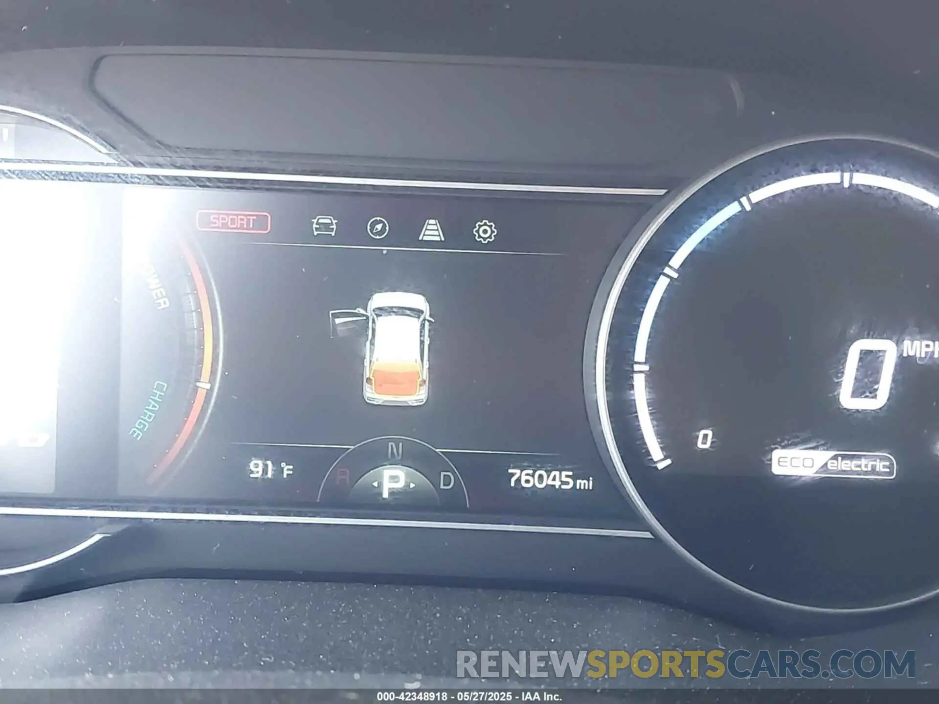 7 Photograph of a damaged car KNDCE3LG8L5048717 KIA NIRO EV 2020