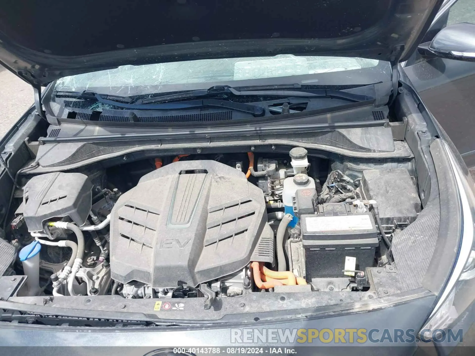 10 Photograph of a damaged car KNDCE3LG9L5071276 KIA NIRO EV 2020