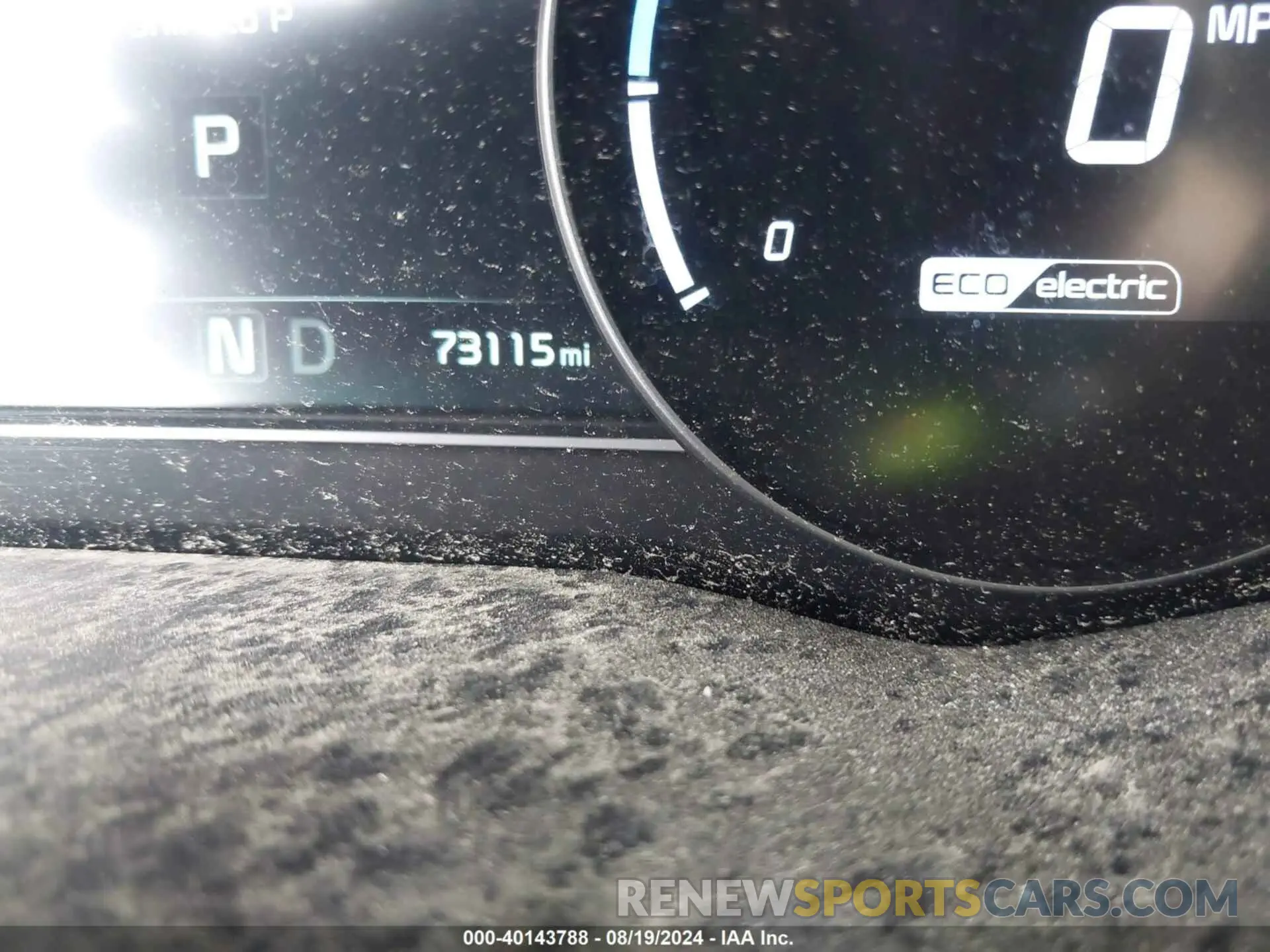 15 Photograph of a damaged car KNDCE3LG9L5071276 KIA NIRO EV 2020