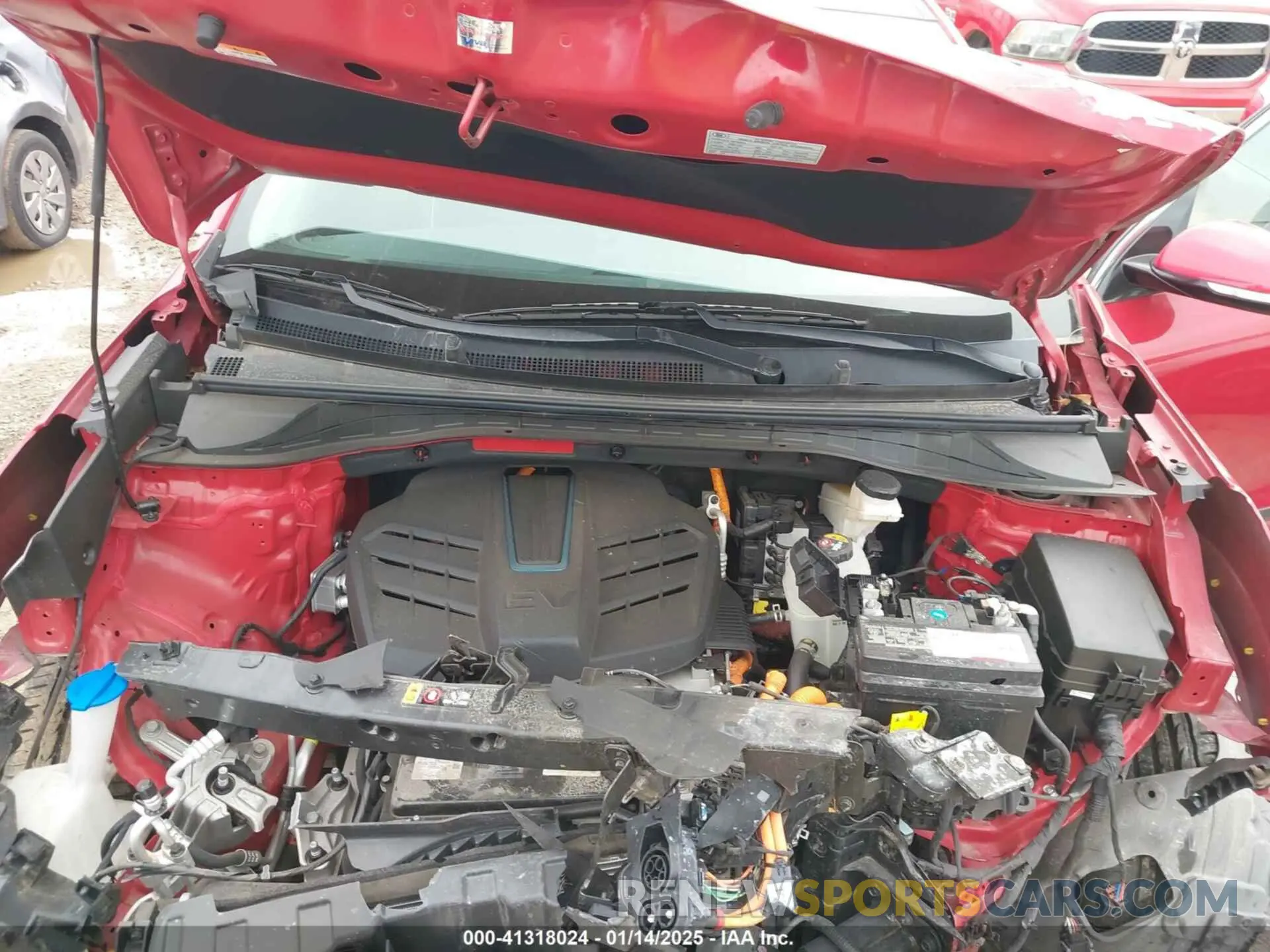 10 Photograph of a damaged car KNDCC3LG4M5088090 KIA NIRO EV 2021