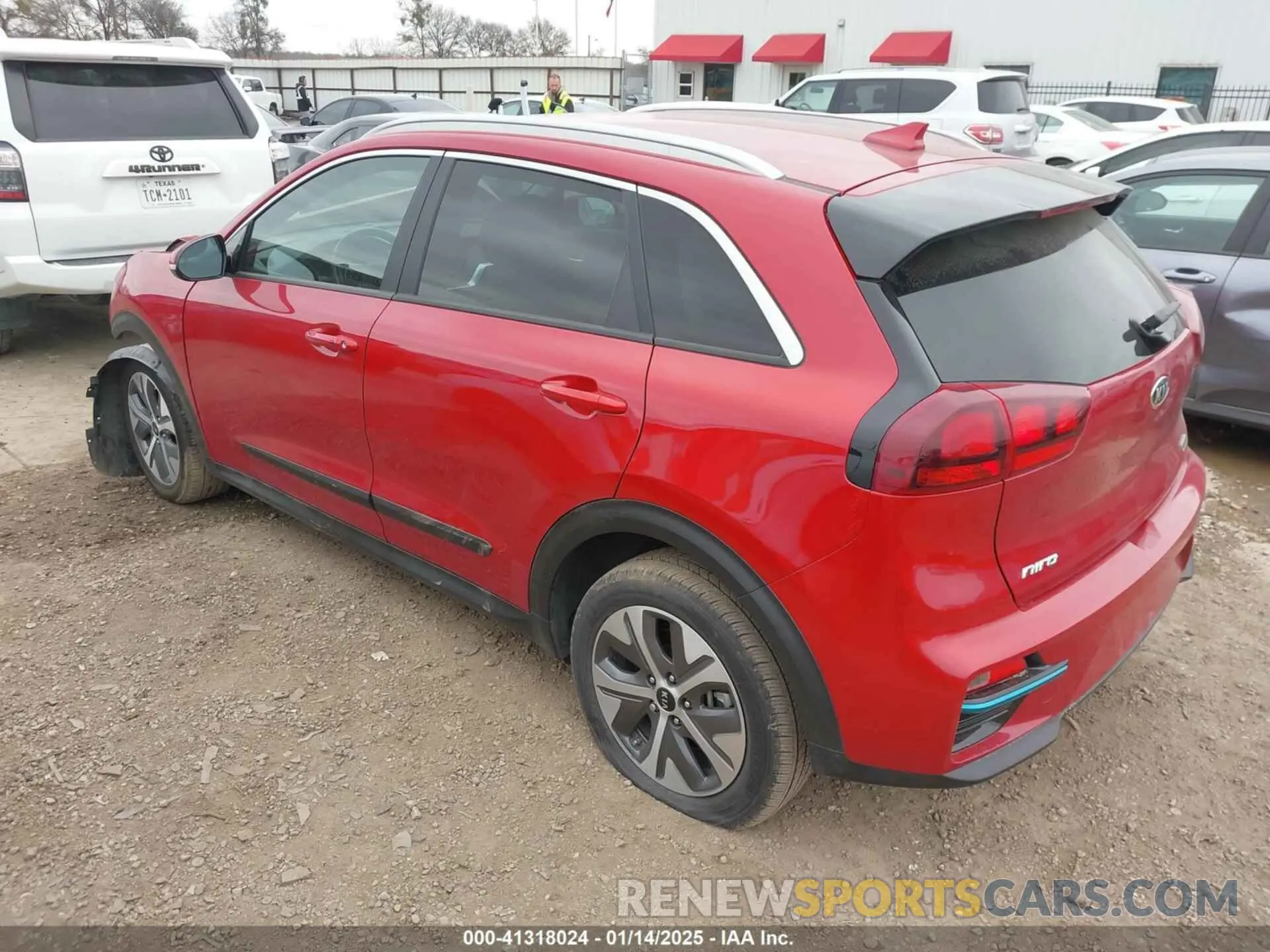 3 Photograph of a damaged car KNDCC3LG4M5088090 KIA NIRO EV 2021