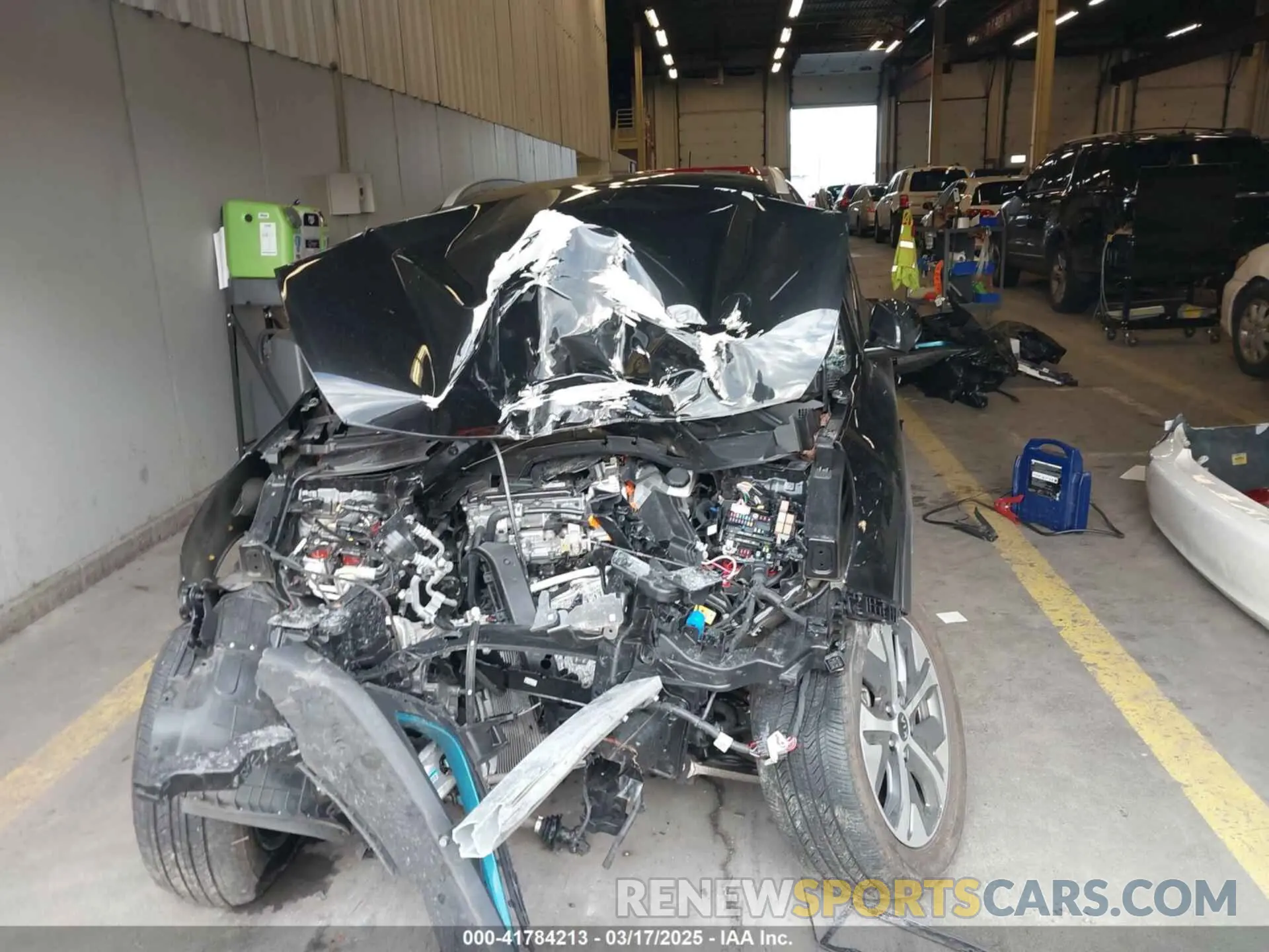6 Photograph of a damaged car KNDCC3LG7M5098807 KIA NIRO EV 2021