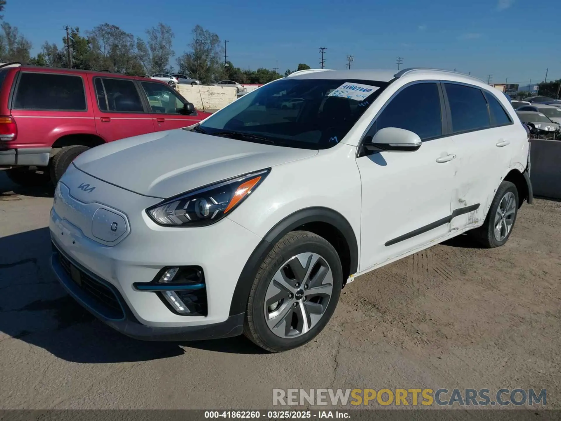 2 Photograph of a damaged car KNDCC3LG1N5160736 KIA NIRO EV 2022