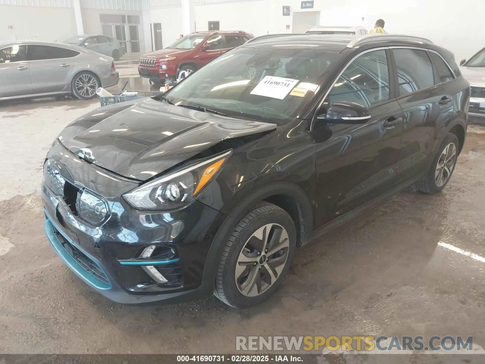2 Photograph of a damaged car KNDCC3LG3N5116754 KIA NIRO EV 2022