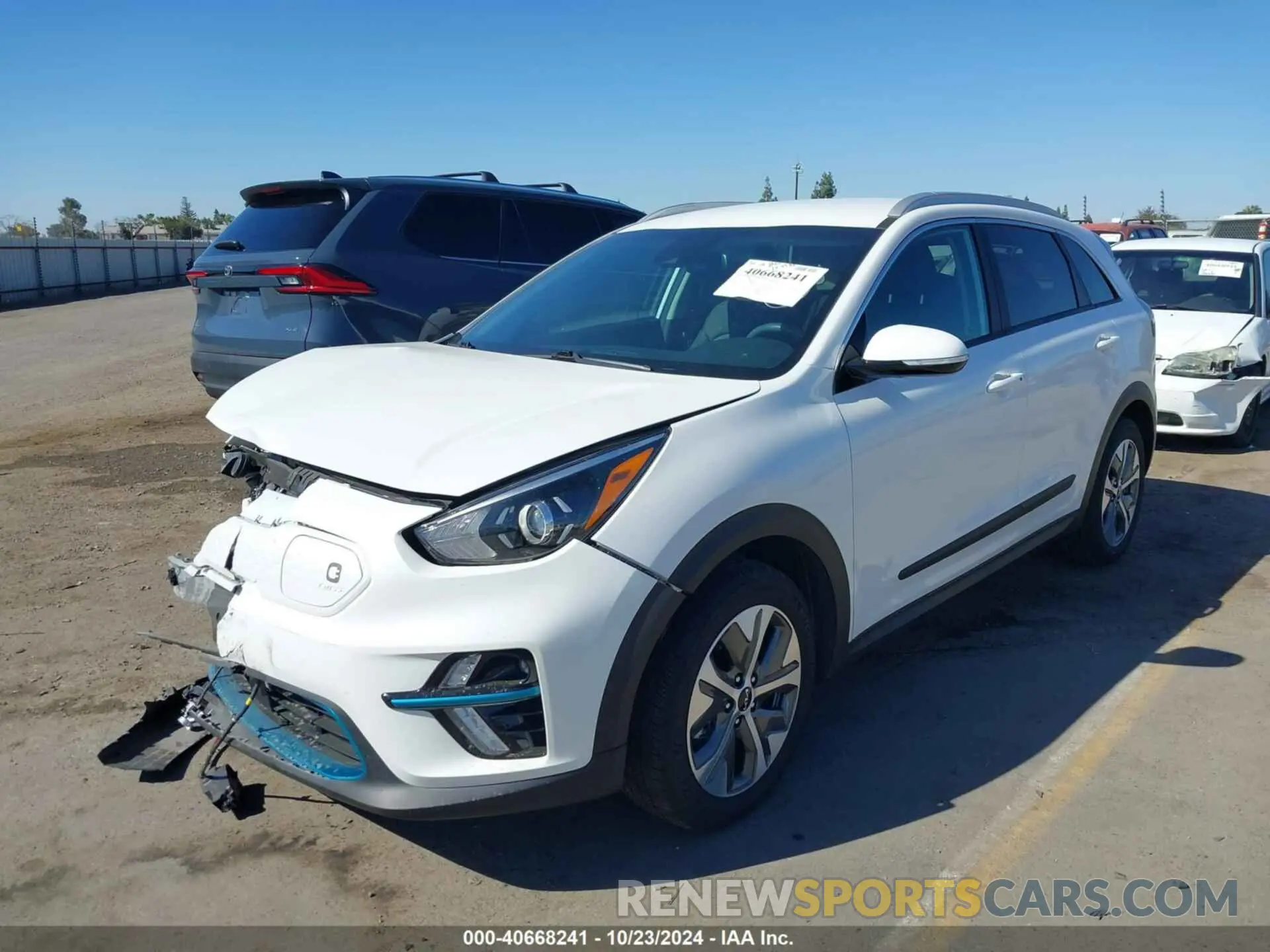 2 Photograph of a damaged car KNDCC3LG8N5160250 KIA NIRO EV 2022