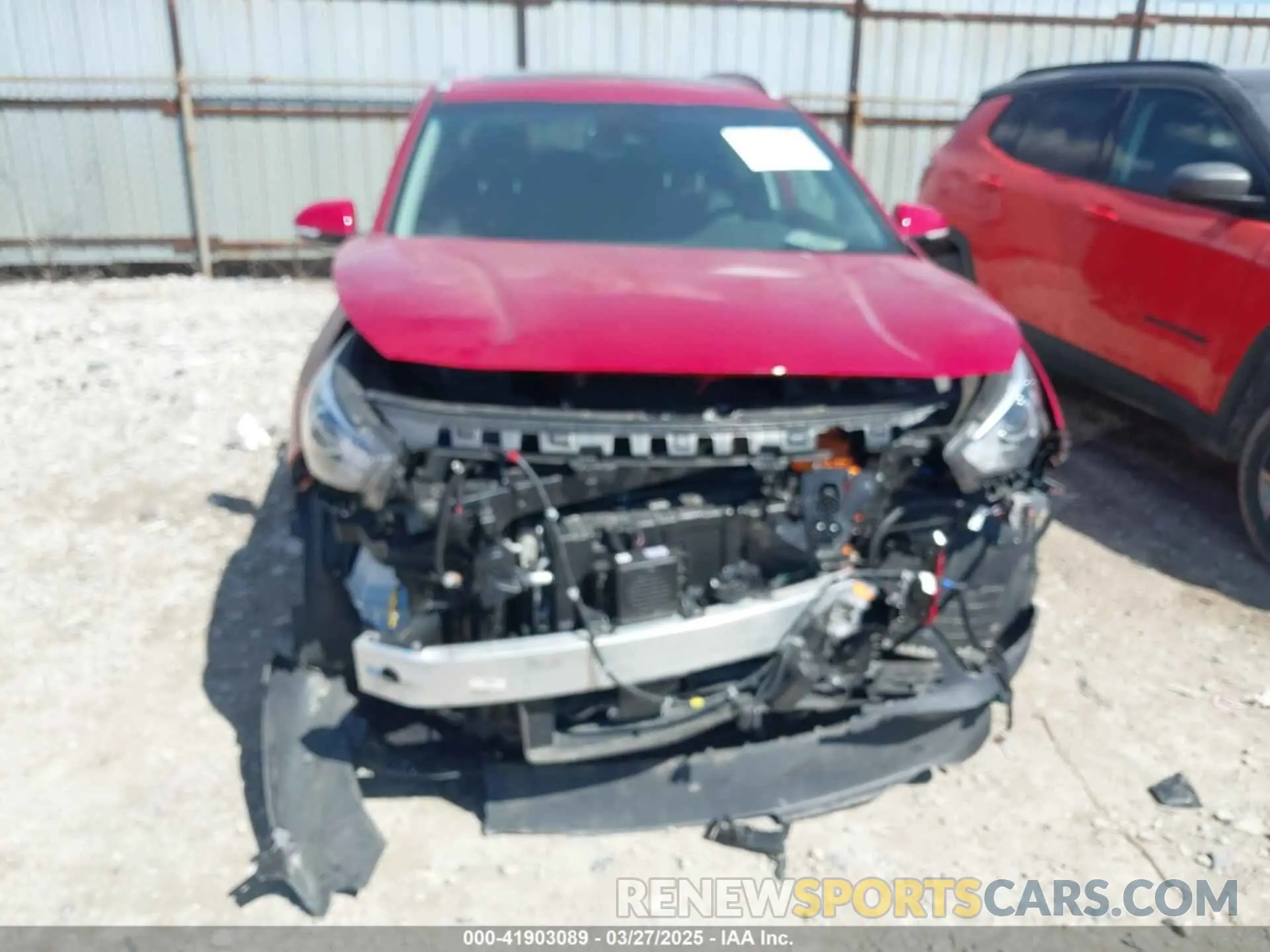 6 Photograph of a damaged car KNDCE3LG5N5146588 KIA NIRO EV 2022