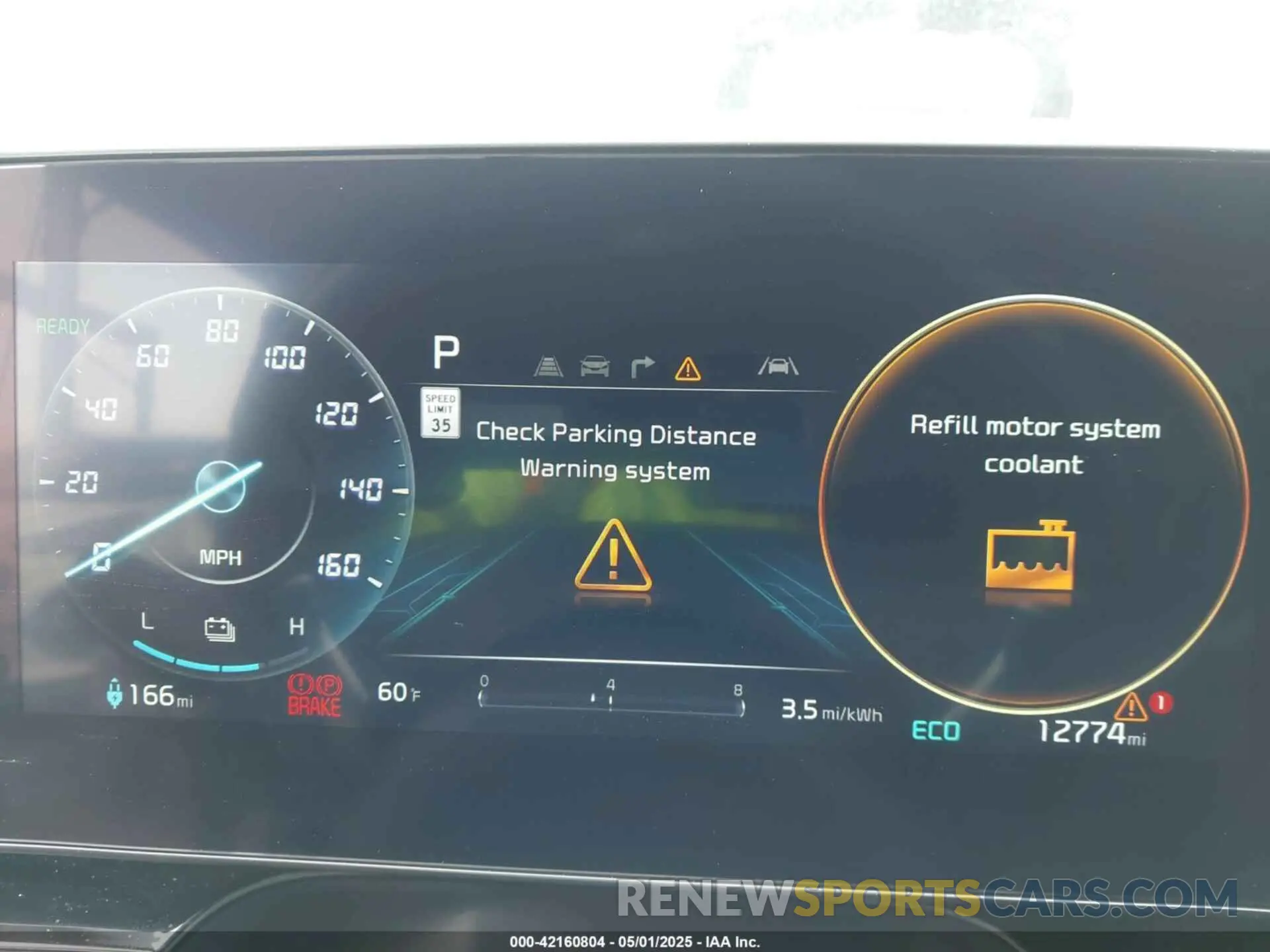 7 Photograph of a damaged car KNDCR3L1XP5038308 KIA NIRO EV 2023