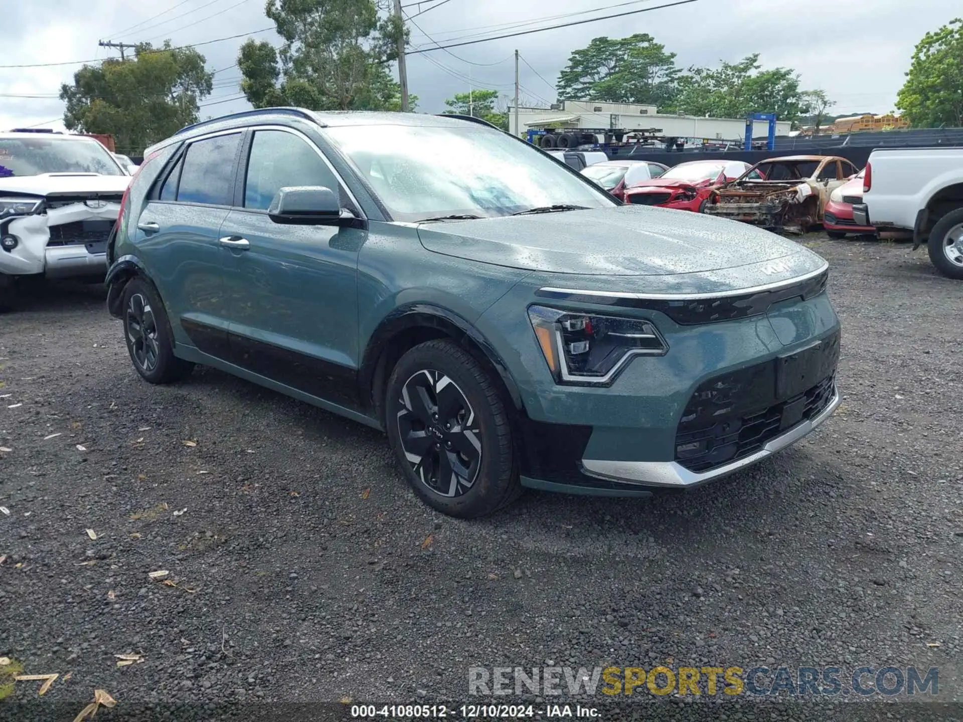 1 Photograph of a damaged car KNDCT3L17P5018213 KIA NIRO EV 2023