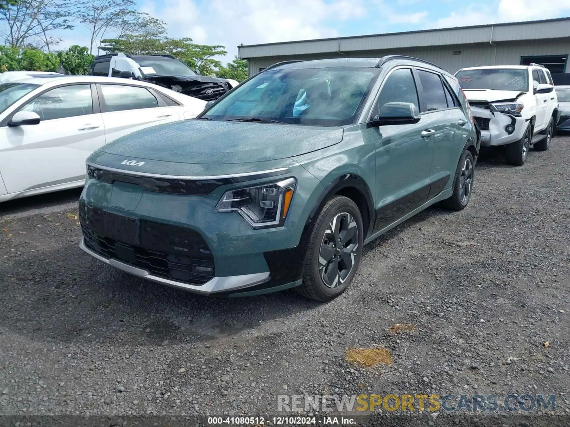 2 Photograph of a damaged car KNDCT3L17P5018213 KIA NIRO EV 2023