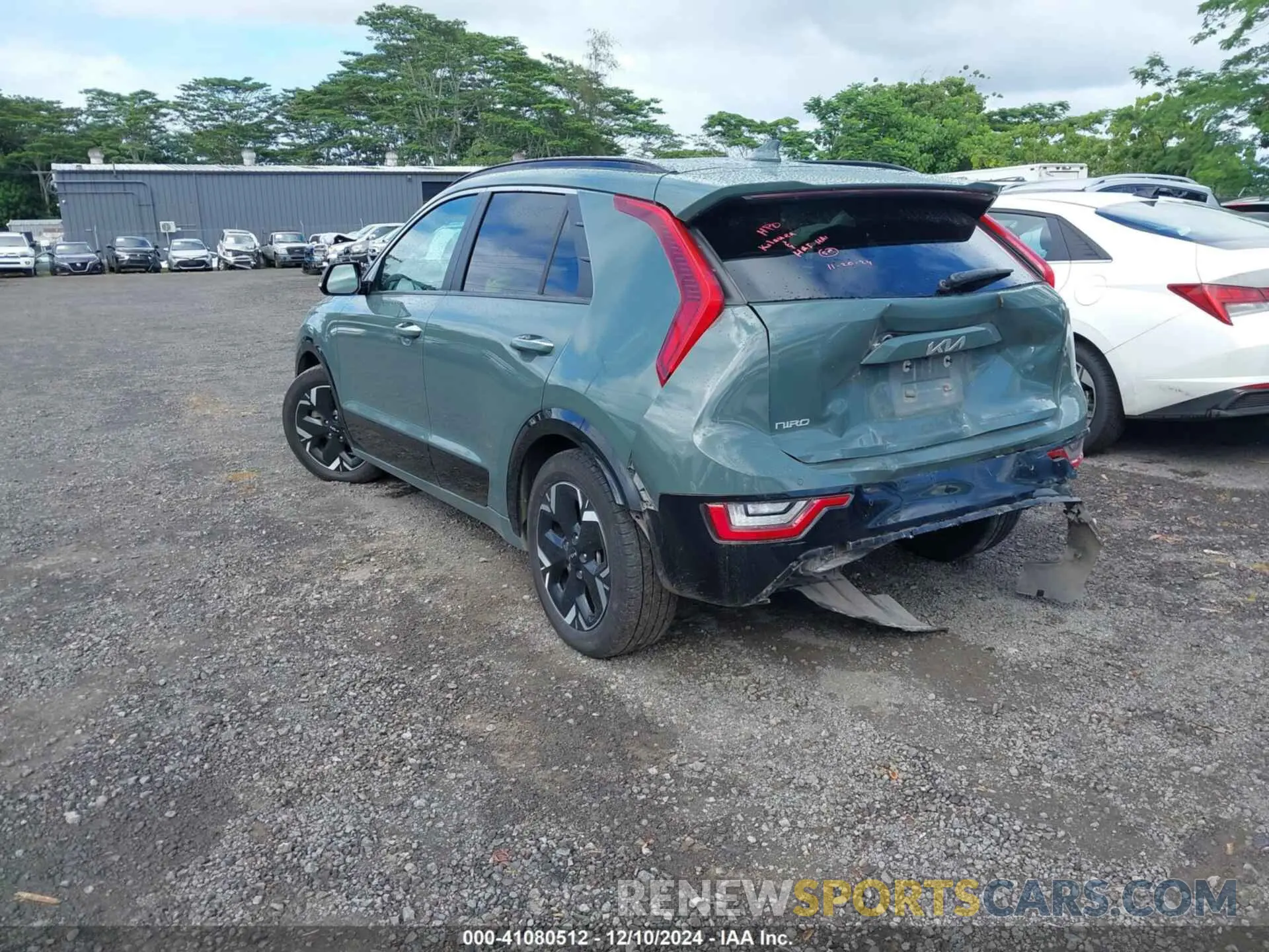 3 Photograph of a damaged car KNDCT3L17P5018213 KIA NIRO EV 2023