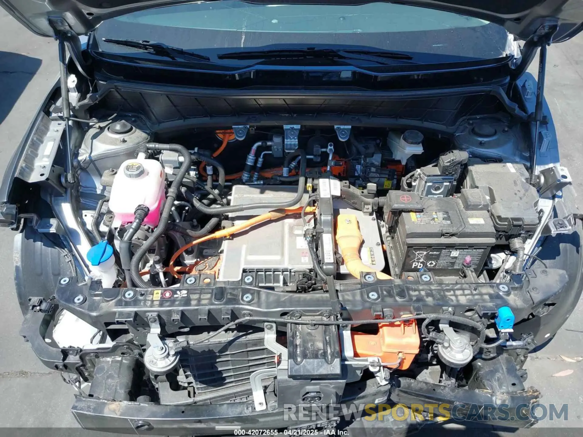 10 Photograph of a damaged car KNDCR3L10R5091750 KIA NIRO EV 2024