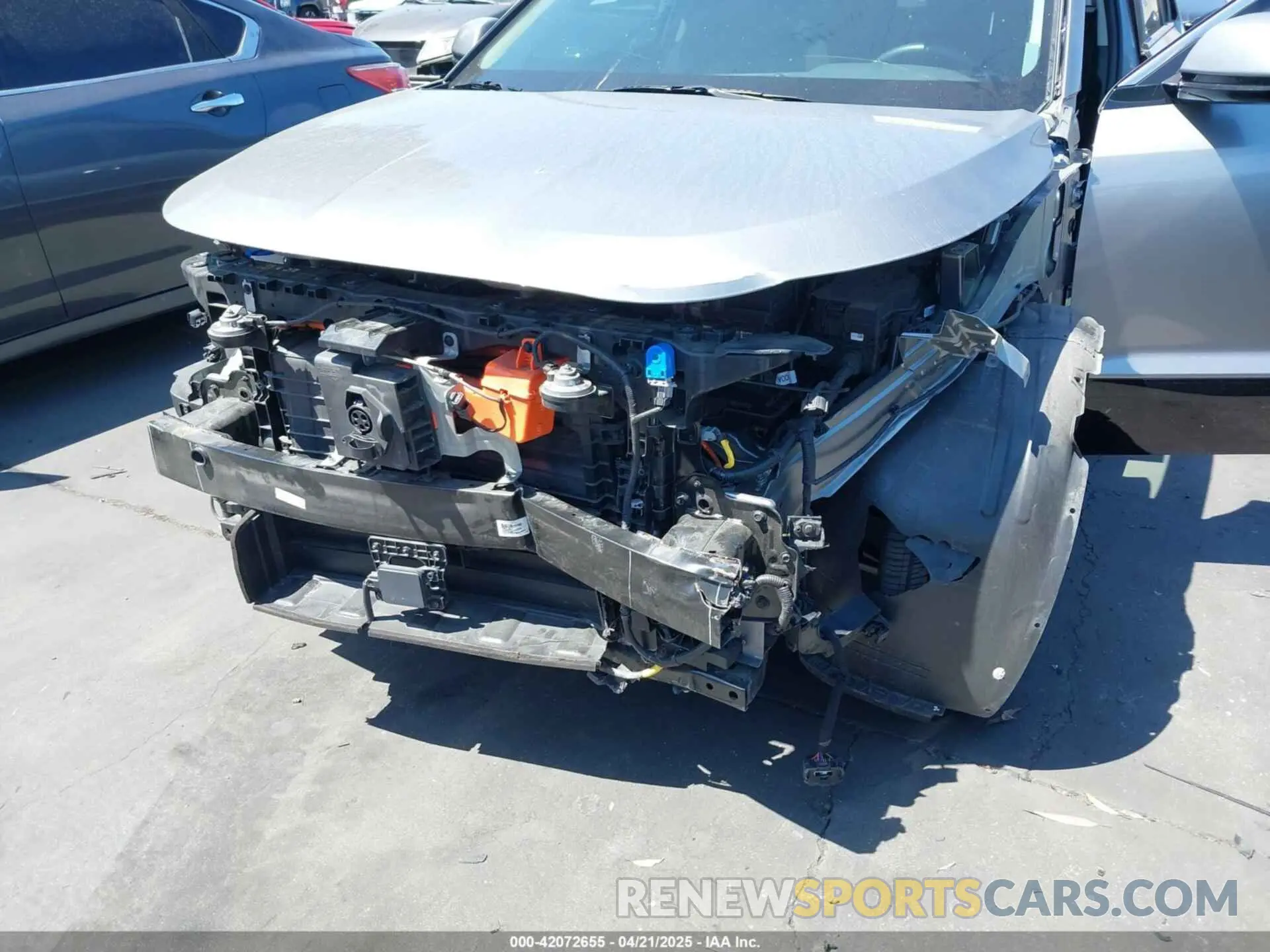 6 Photograph of a damaged car KNDCR3L10R5091750 KIA NIRO EV 2024