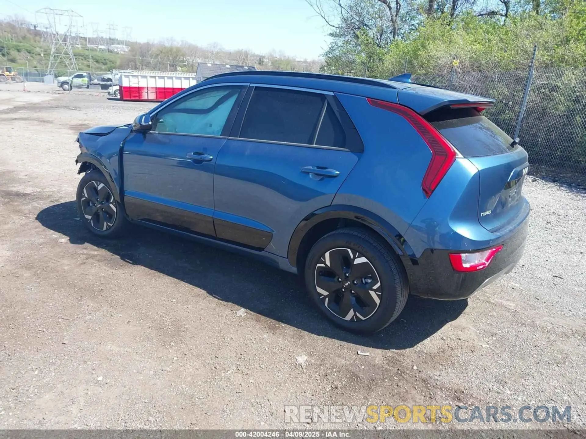 3 Photograph of a damaged car KNDCR3L11R5105378 KIA NIRO EV 2024