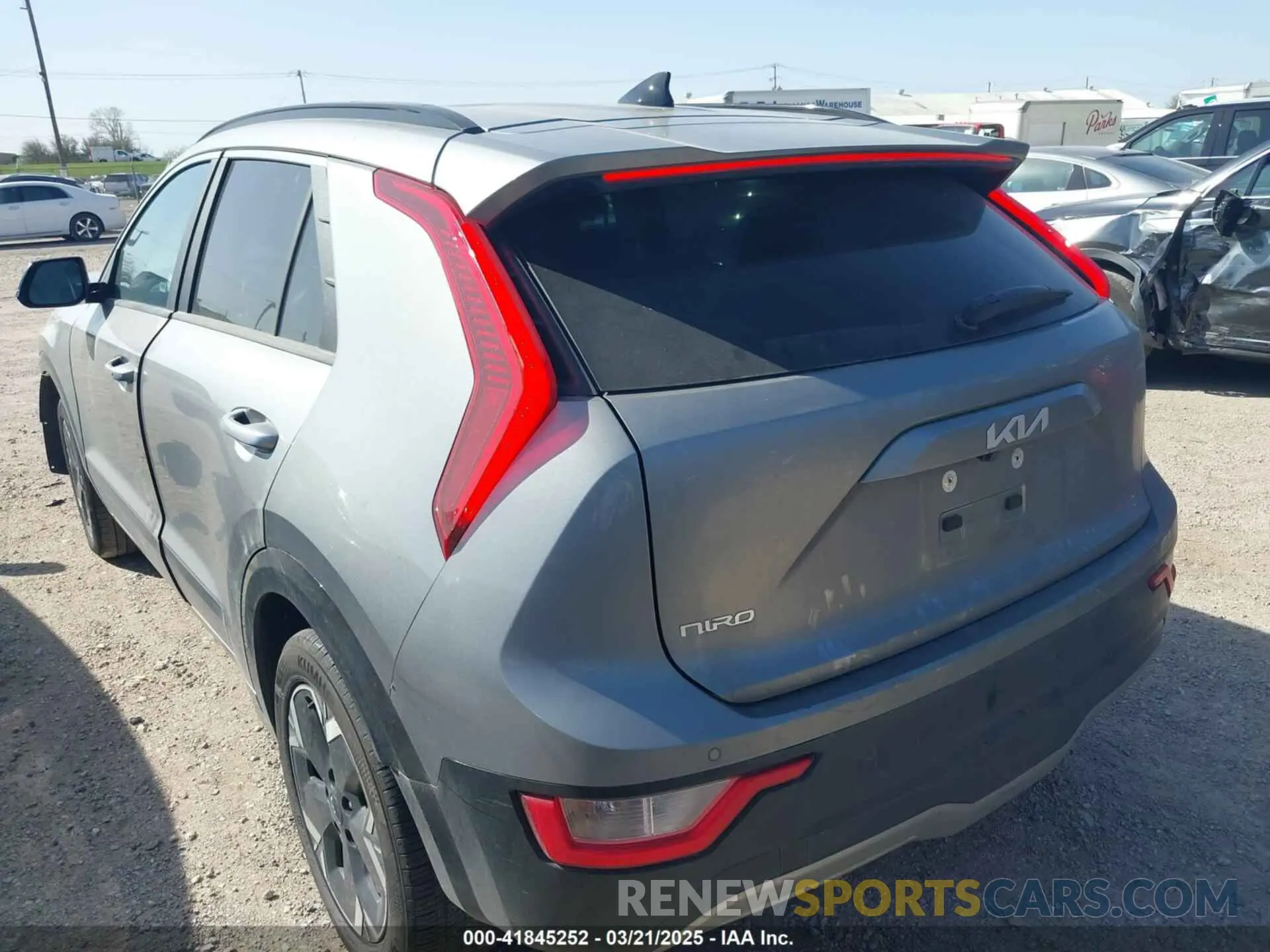 3 Photograph of a damaged car KNDCR3L13R5097820 KIA NIRO EV 2024