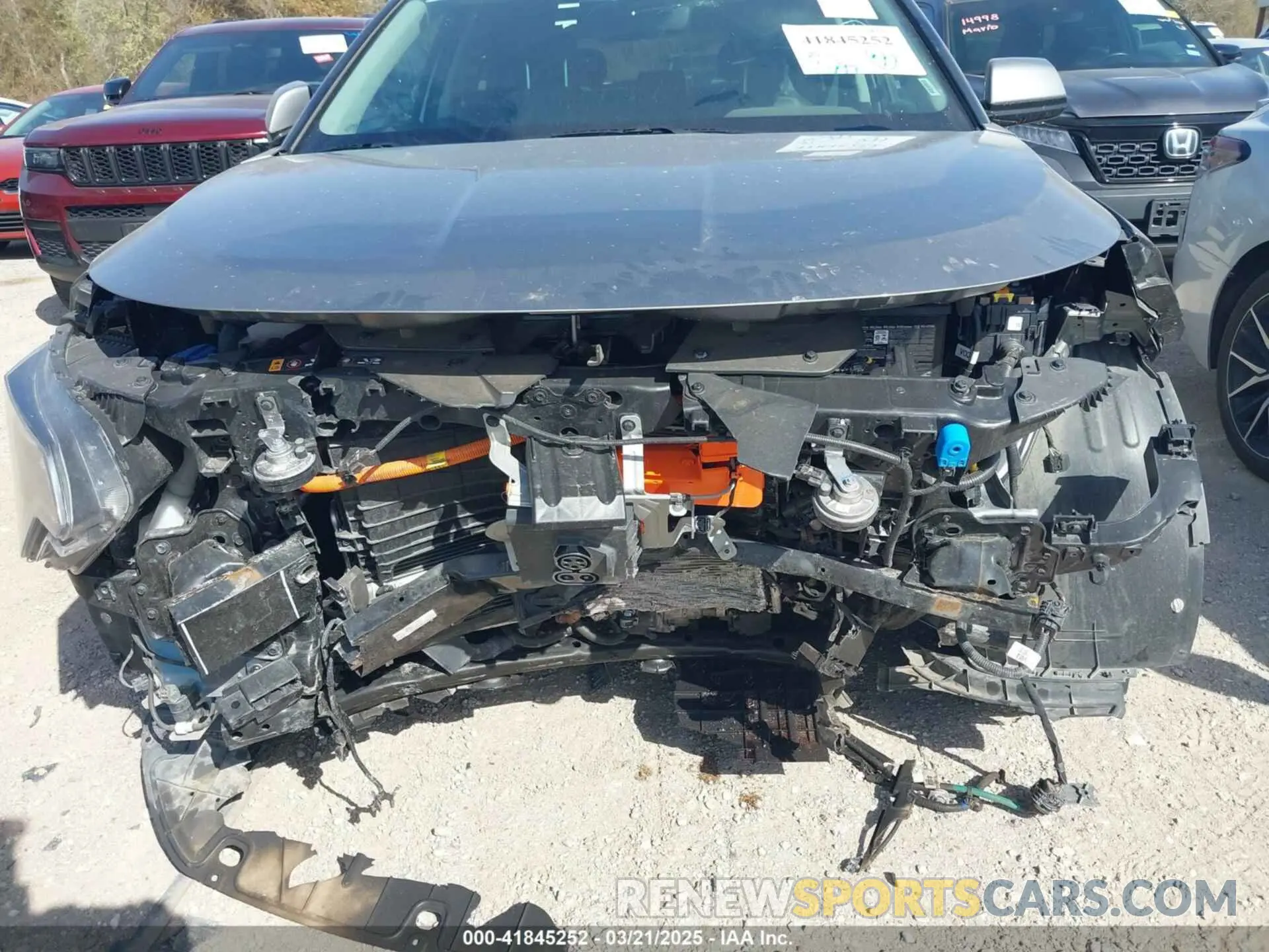 6 Photograph of a damaged car KNDCR3L13R5097820 KIA NIRO EV 2024