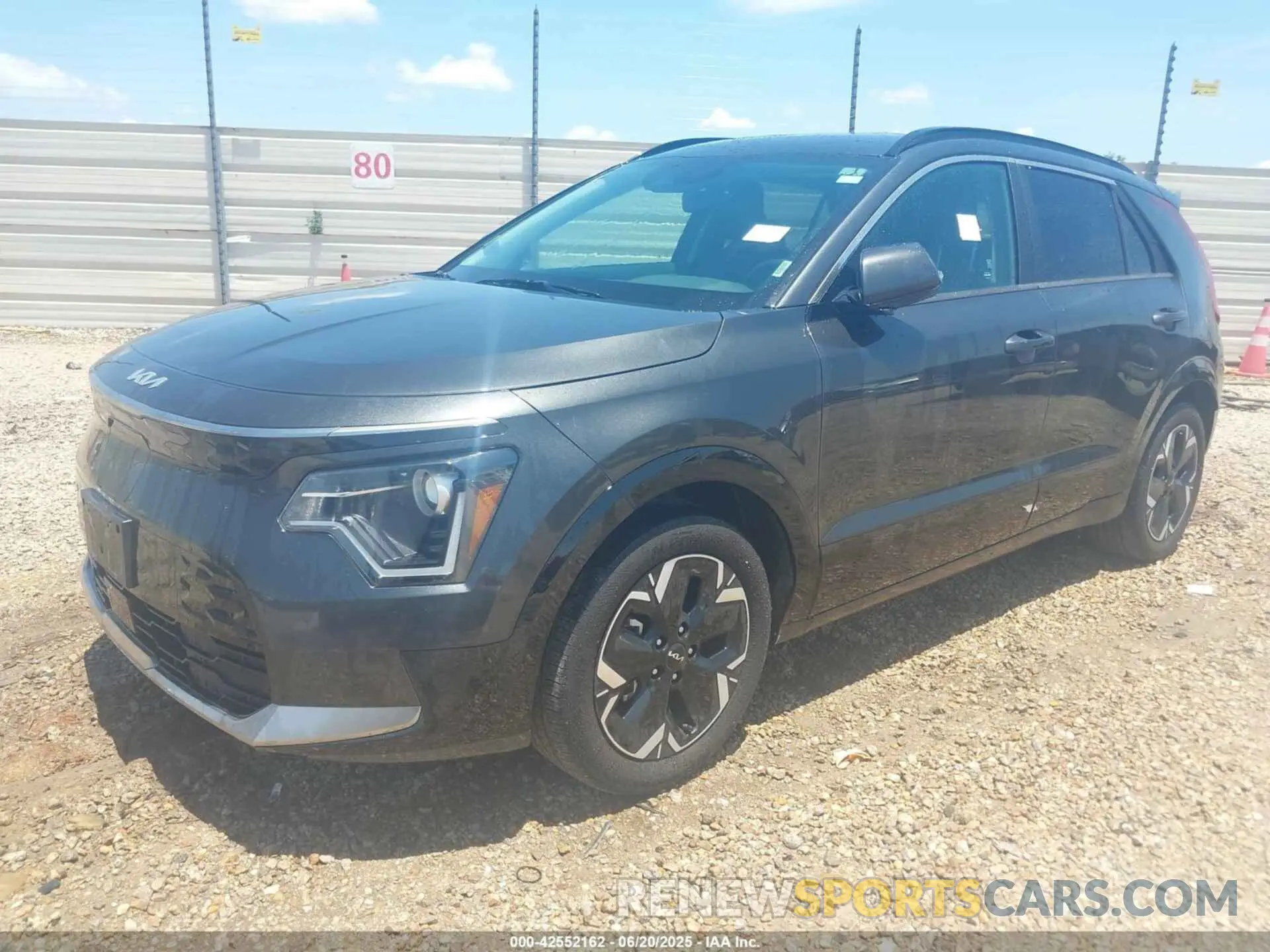 2 Photograph of a damaged car KNDCR3L16R5091302 KIA NIRO EV 2024