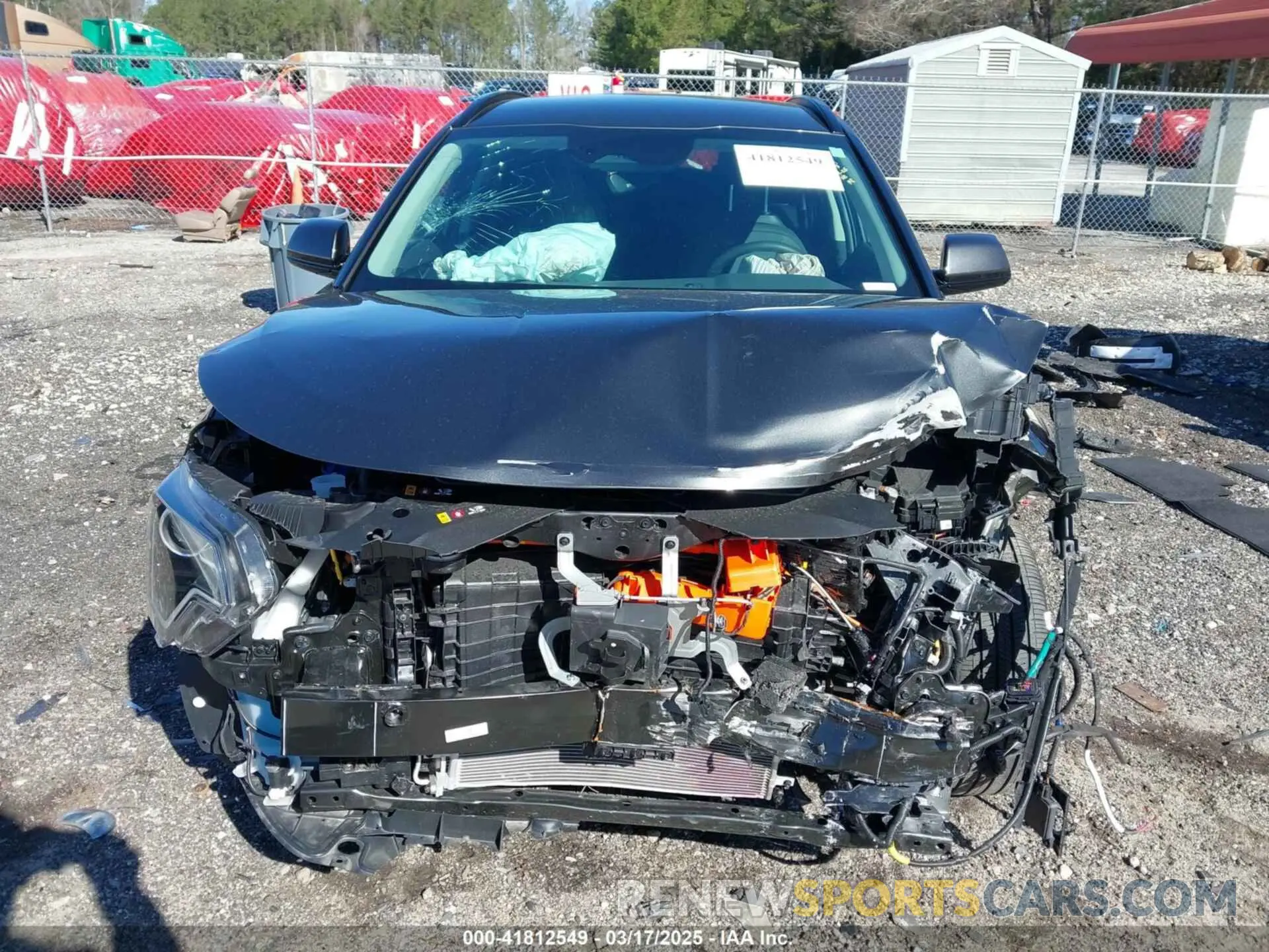 13 Photograph of a damaged car KNDCR3L18R5120606 KIA NIRO EV 2024