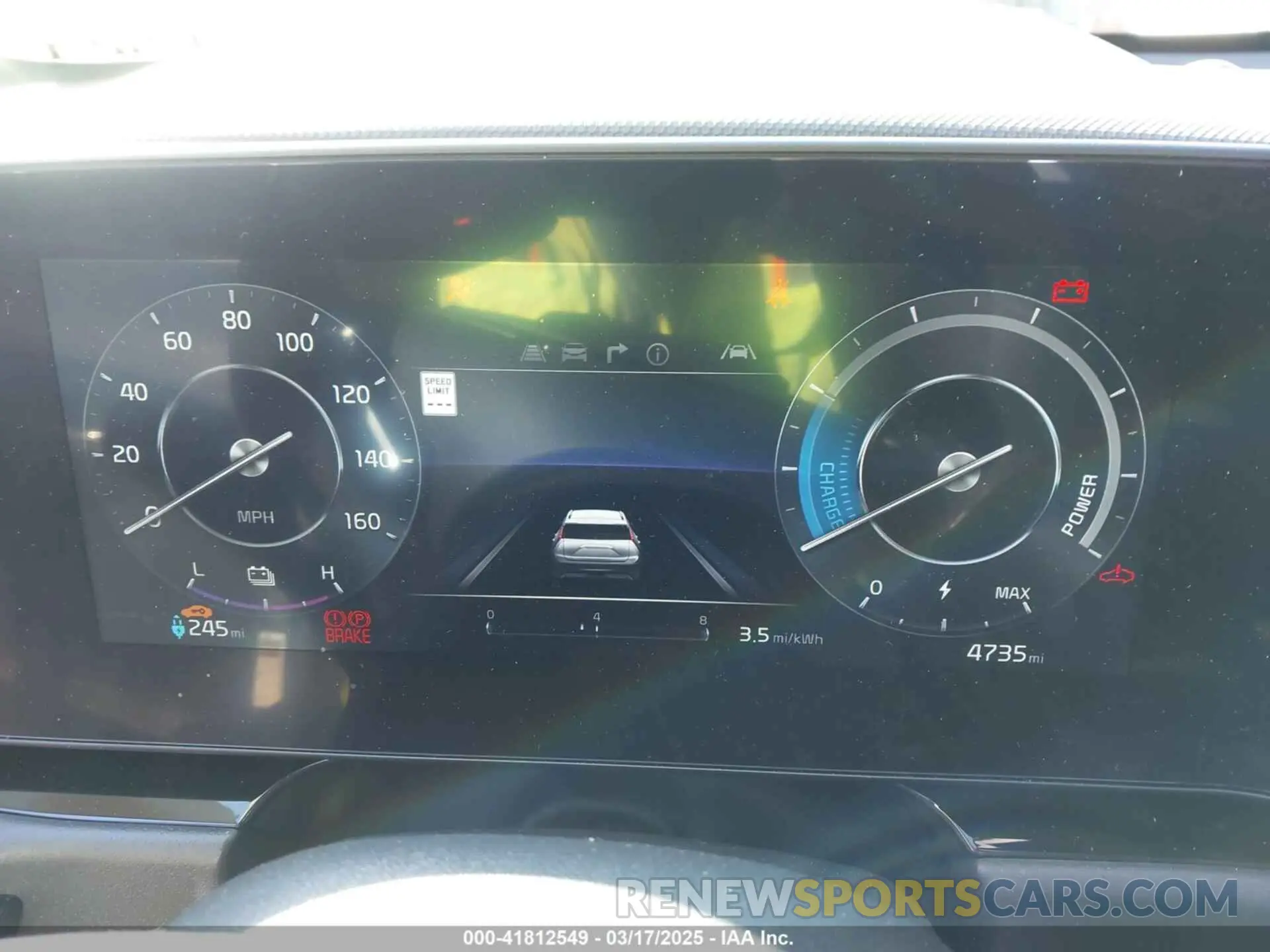 7 Photograph of a damaged car KNDCR3L18R5120606 KIA NIRO EV 2024