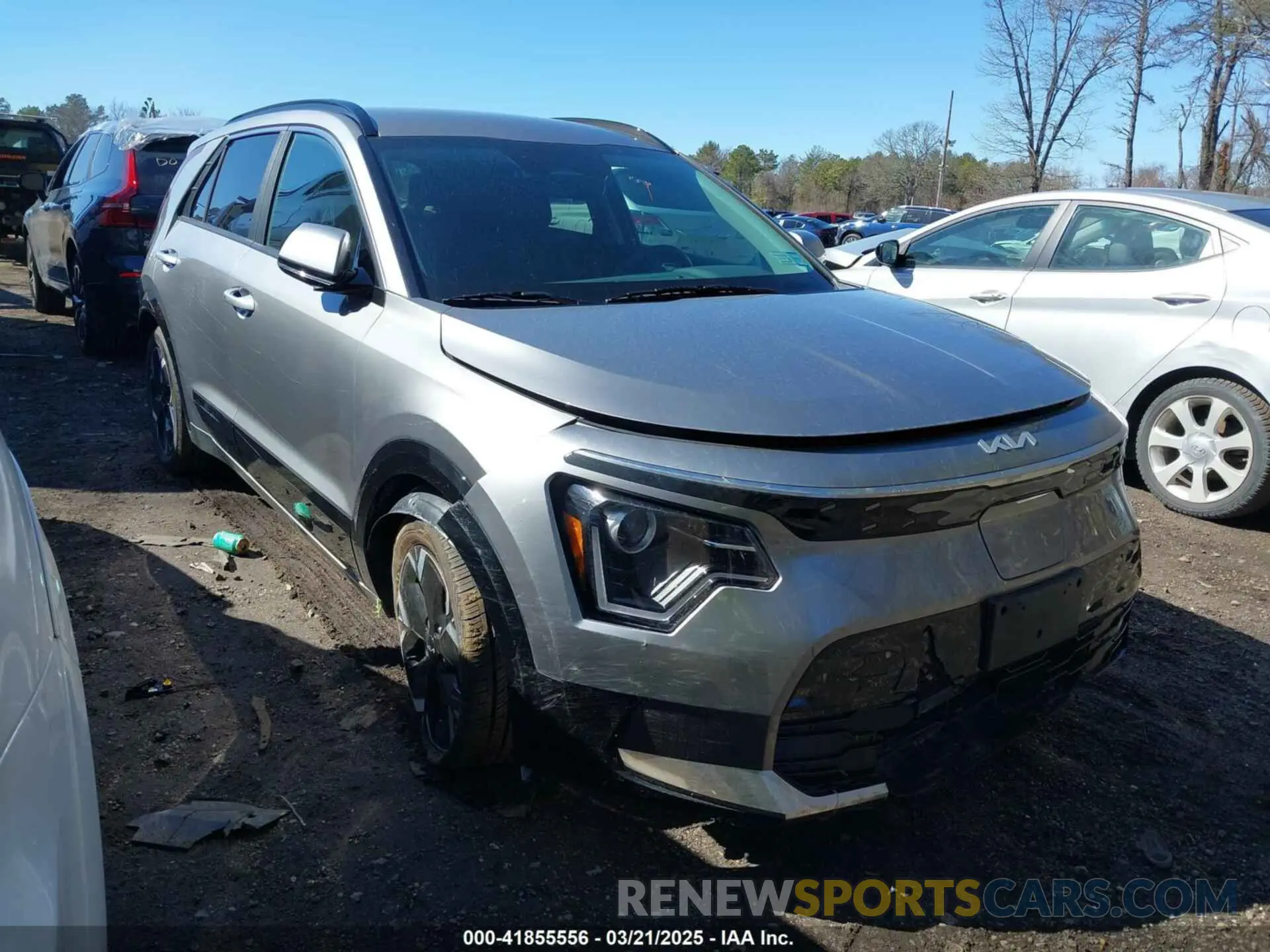 1 Photograph of a damaged car KNDCR3L18R5122159 KIA NIRO EV 2024