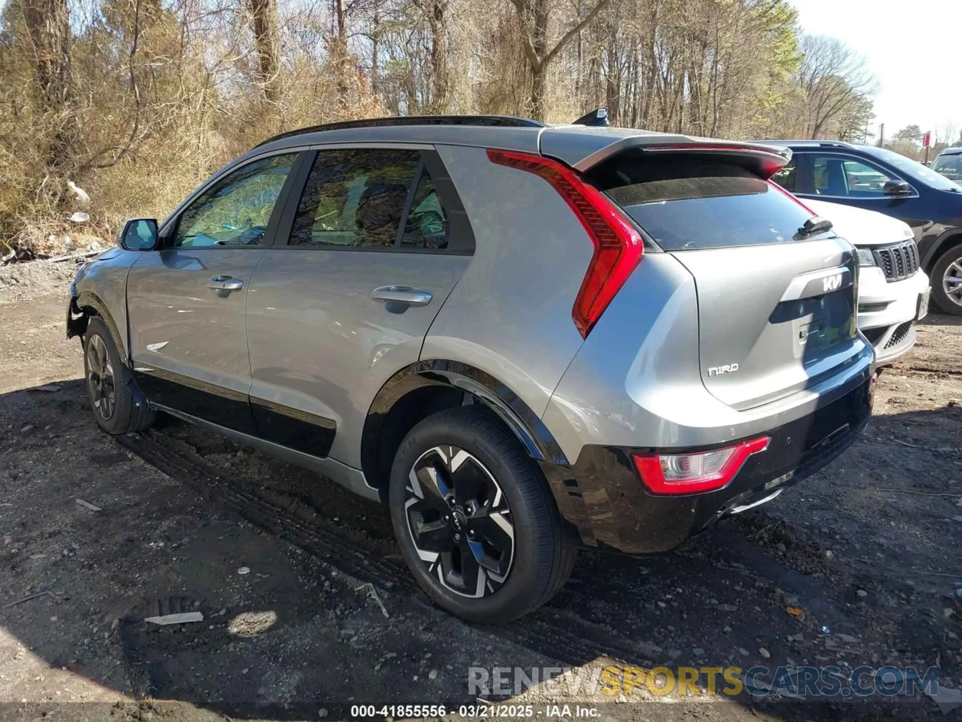 3 Photograph of a damaged car KNDCR3L18R5122159 KIA NIRO EV 2024