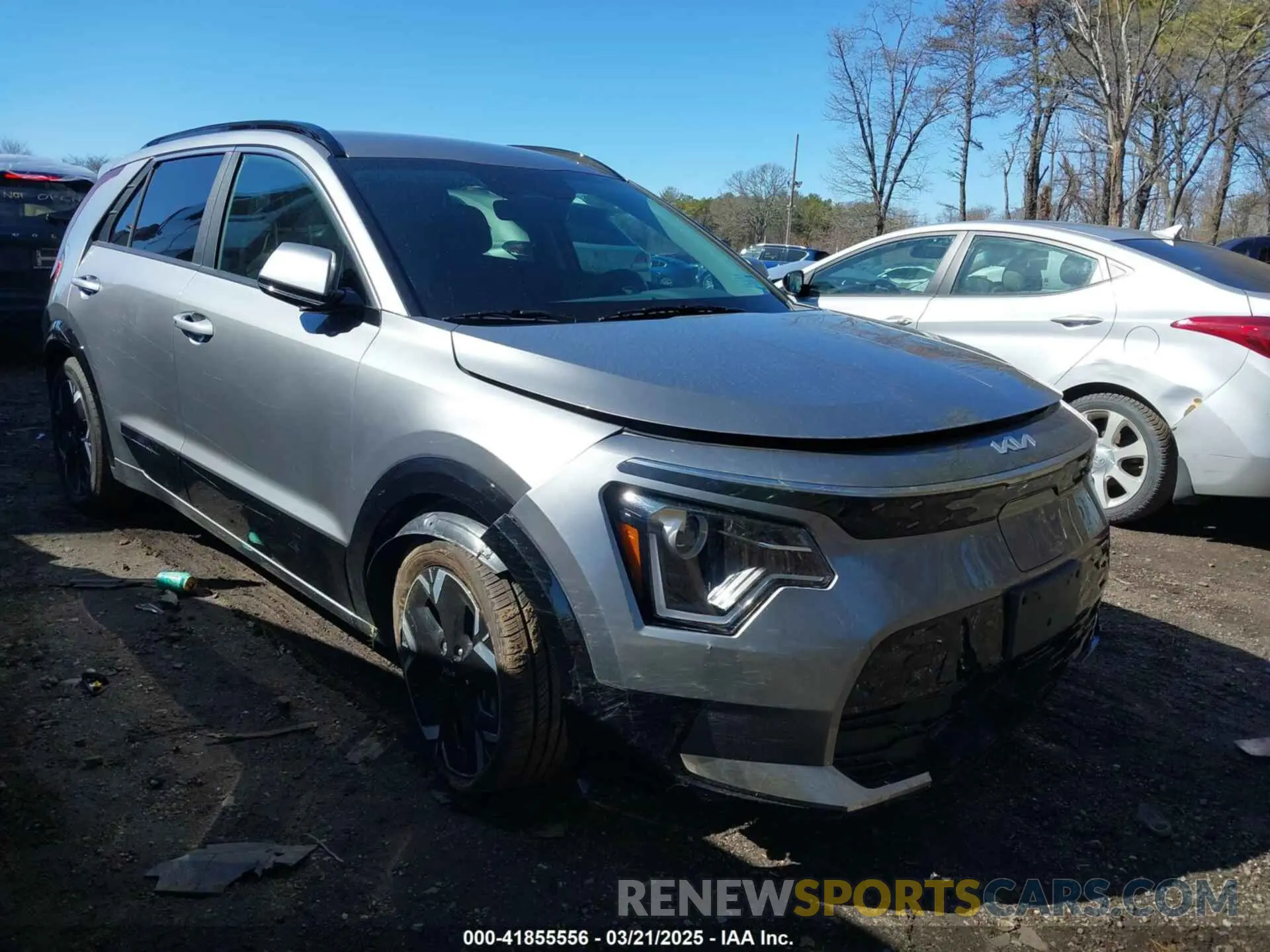 6 Photograph of a damaged car KNDCR3L18R5122159 KIA NIRO EV 2024