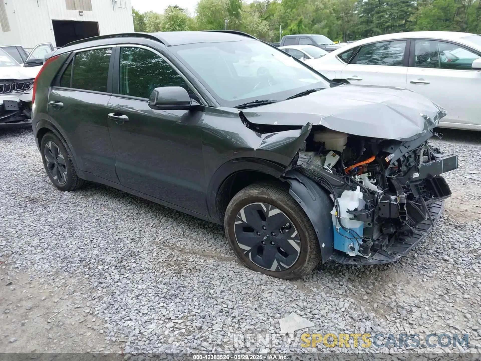 1 Photograph of a damaged car KNDCR3L11S5139228 KIA NIRO EV 2025