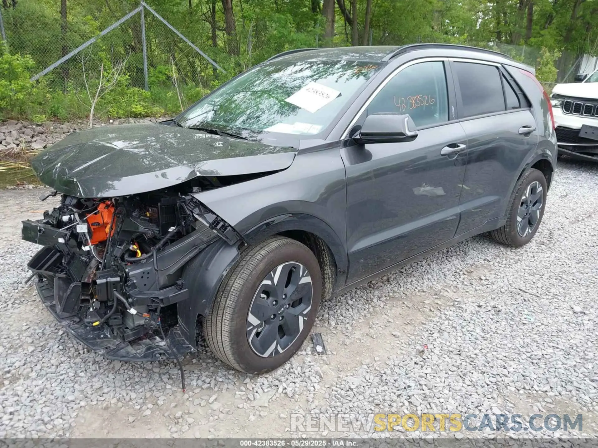 2 Photograph of a damaged car KNDCR3L11S5139228 KIA NIRO EV 2025