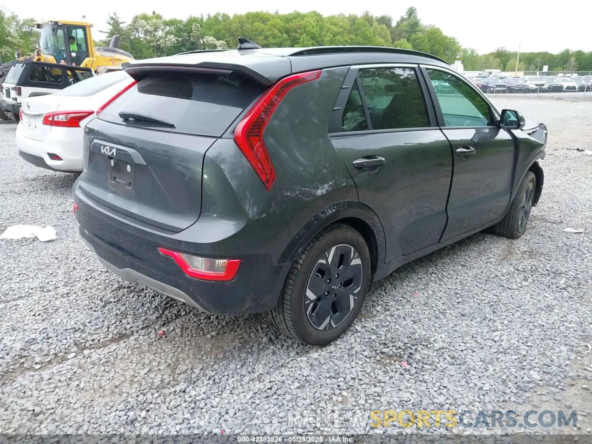 4 Photograph of a damaged car KNDCR3L11S5139228 KIA NIRO EV 2025