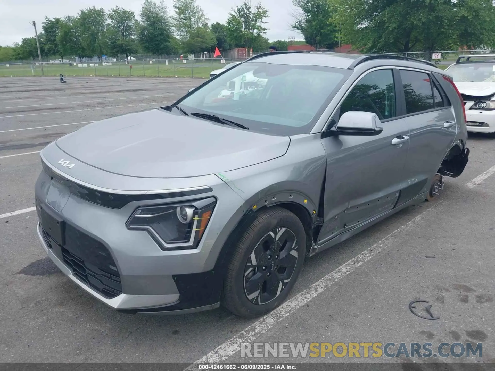 2 Photograph of a damaged car KNDCR3L18S5133832 KIA NIRO EV 2025